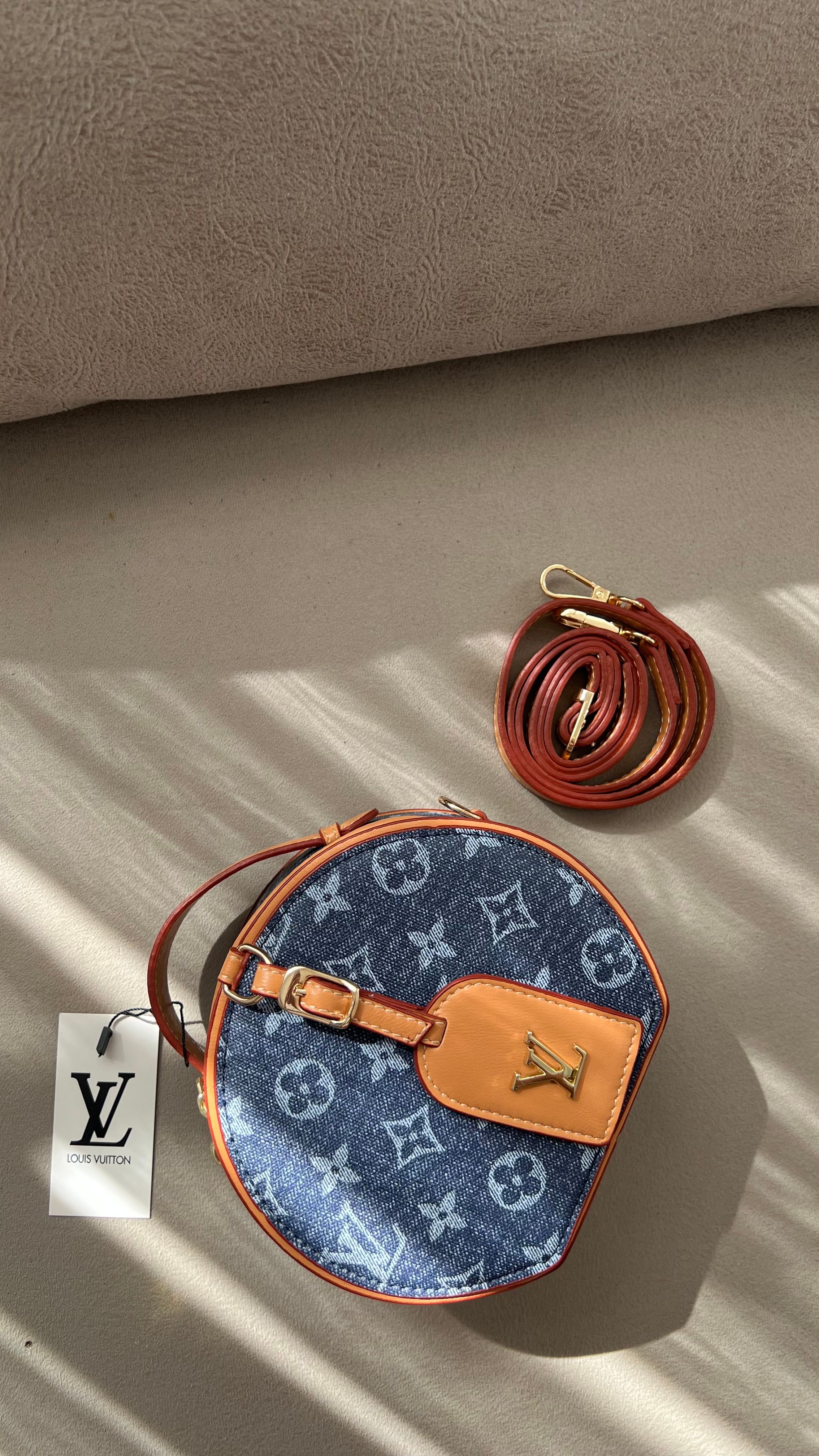 LV Boitte BAG - KOYU KOT RENGİ&Taba