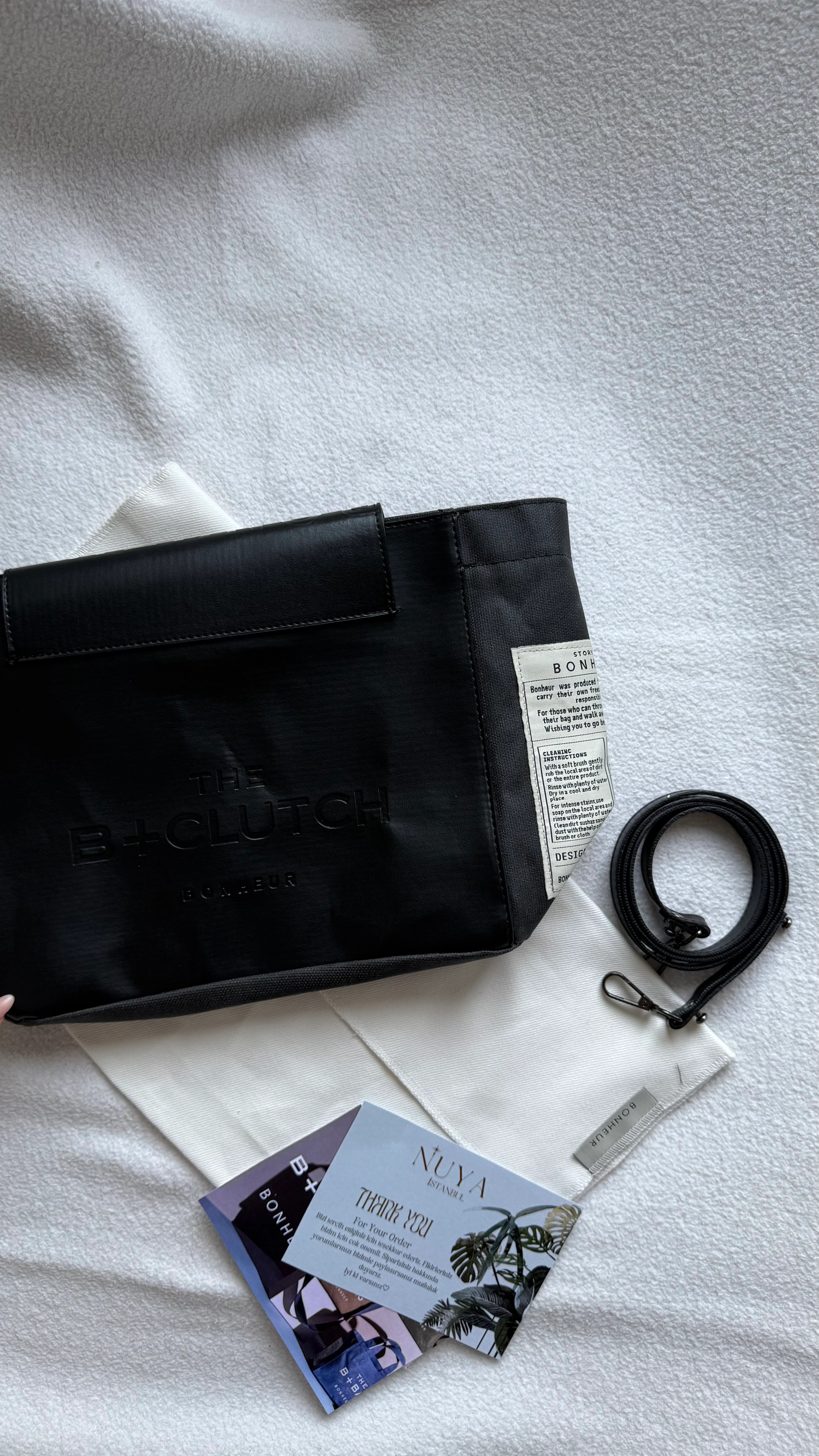 Bonheur Clutch+Bag N°6-PARİSİAN NİGHT