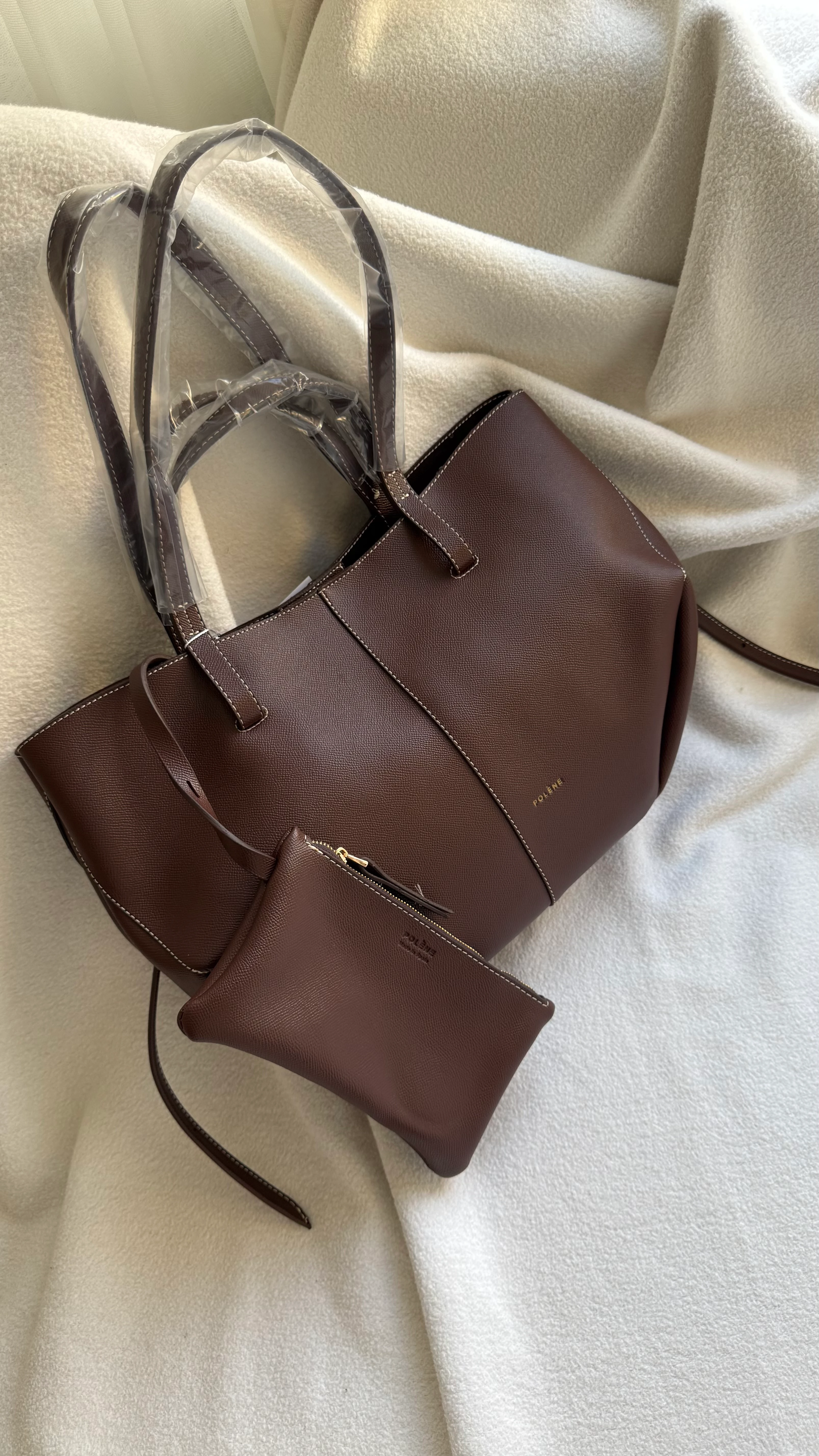 Polene Cyme Edition-DERİ ACI KAHVE