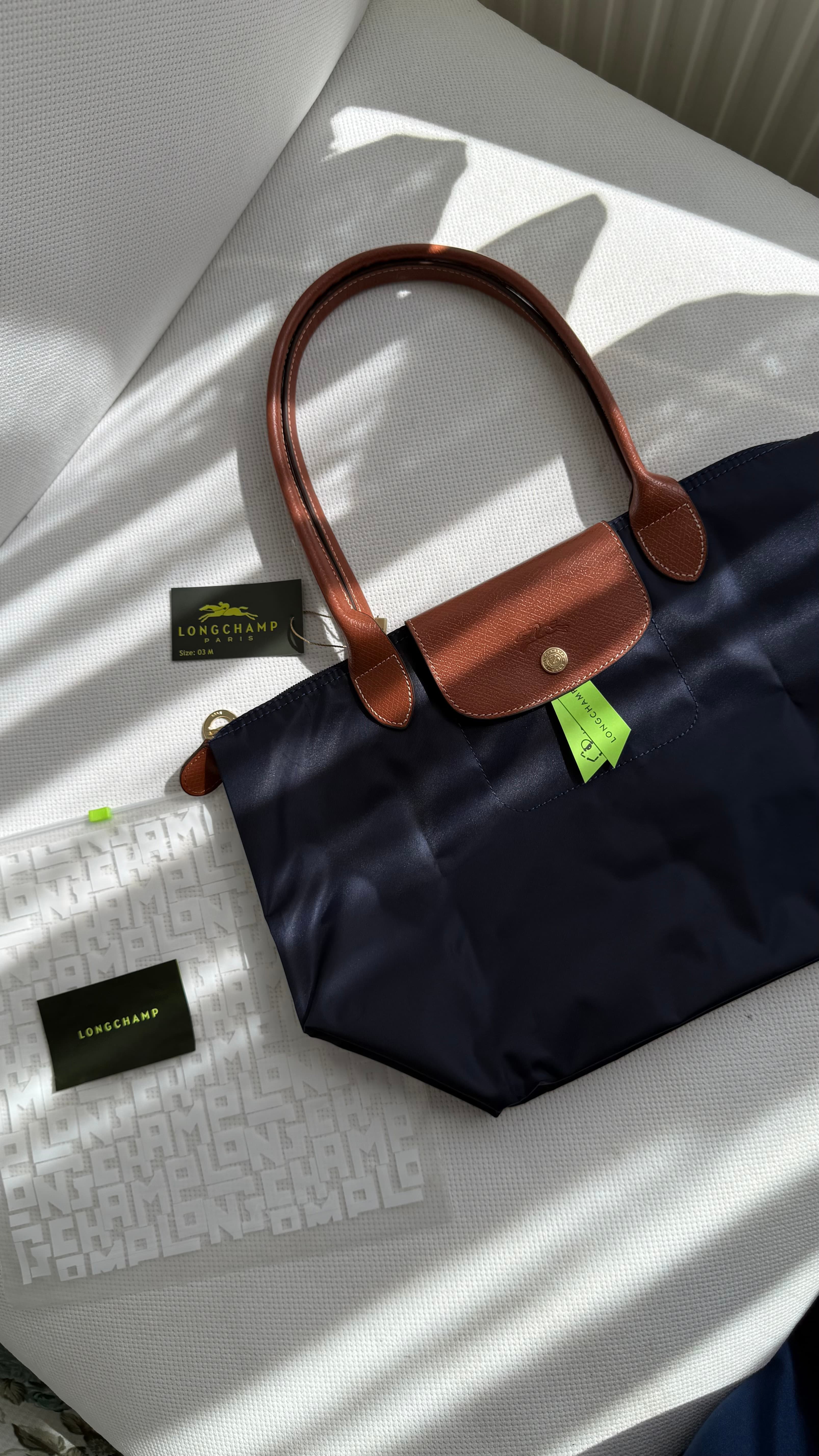 (İTHAL) Le Pliage Original Tote - LACİVERT
