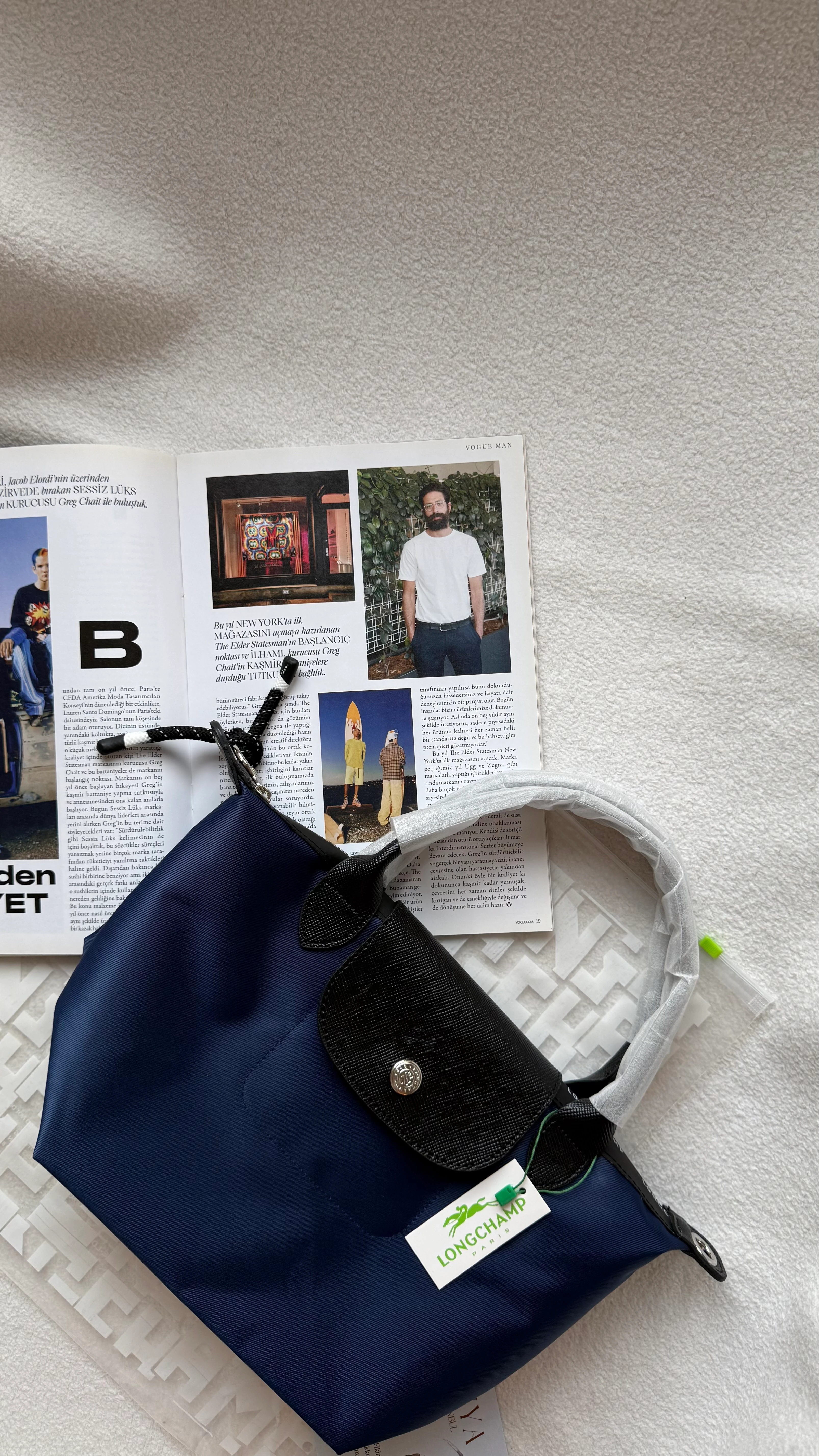 Longchamp Le Pliage Energy S Handbag - LACİVERT