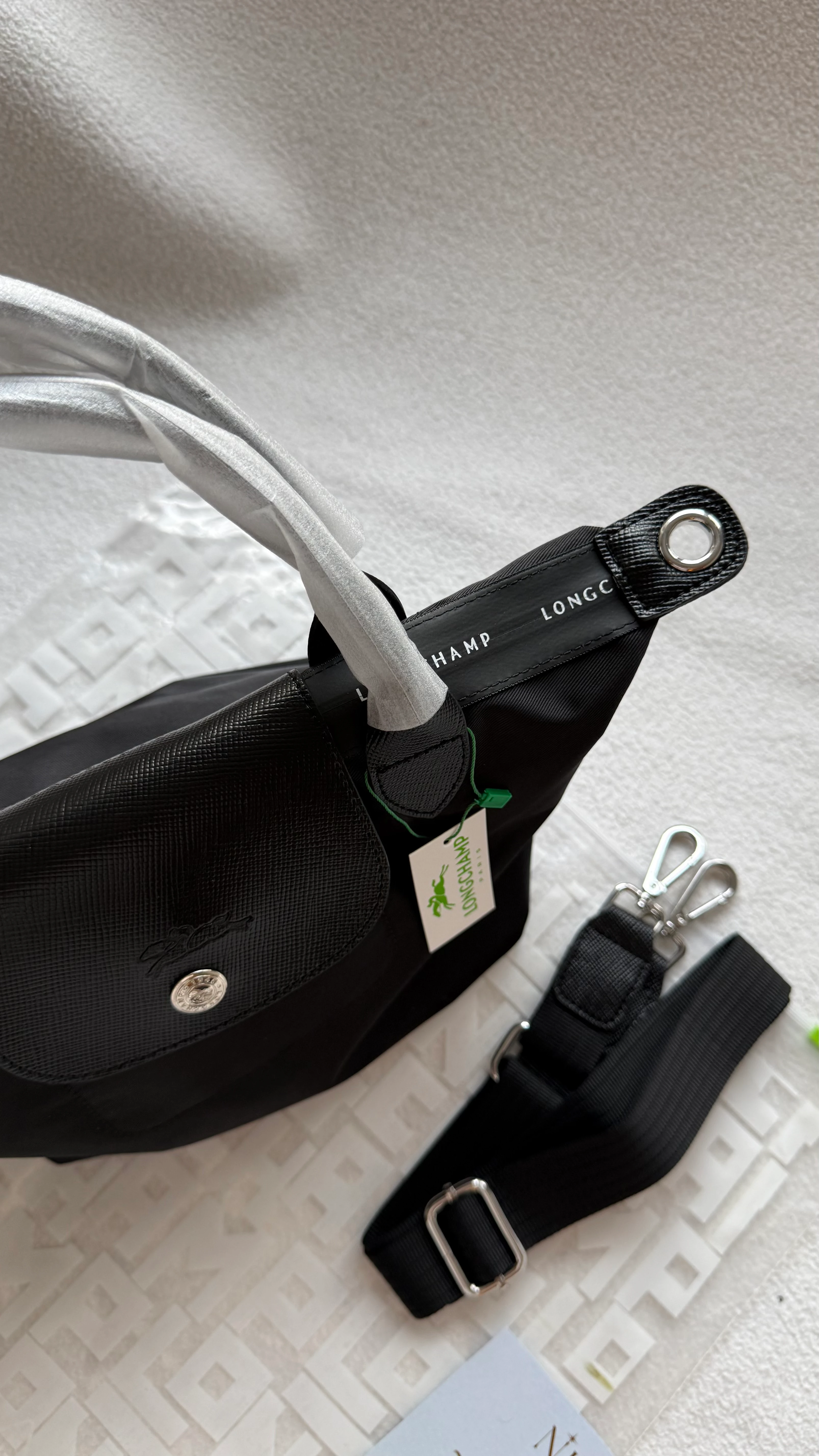 Longchamp Le Pliage Energy S Handbag - SİYAH