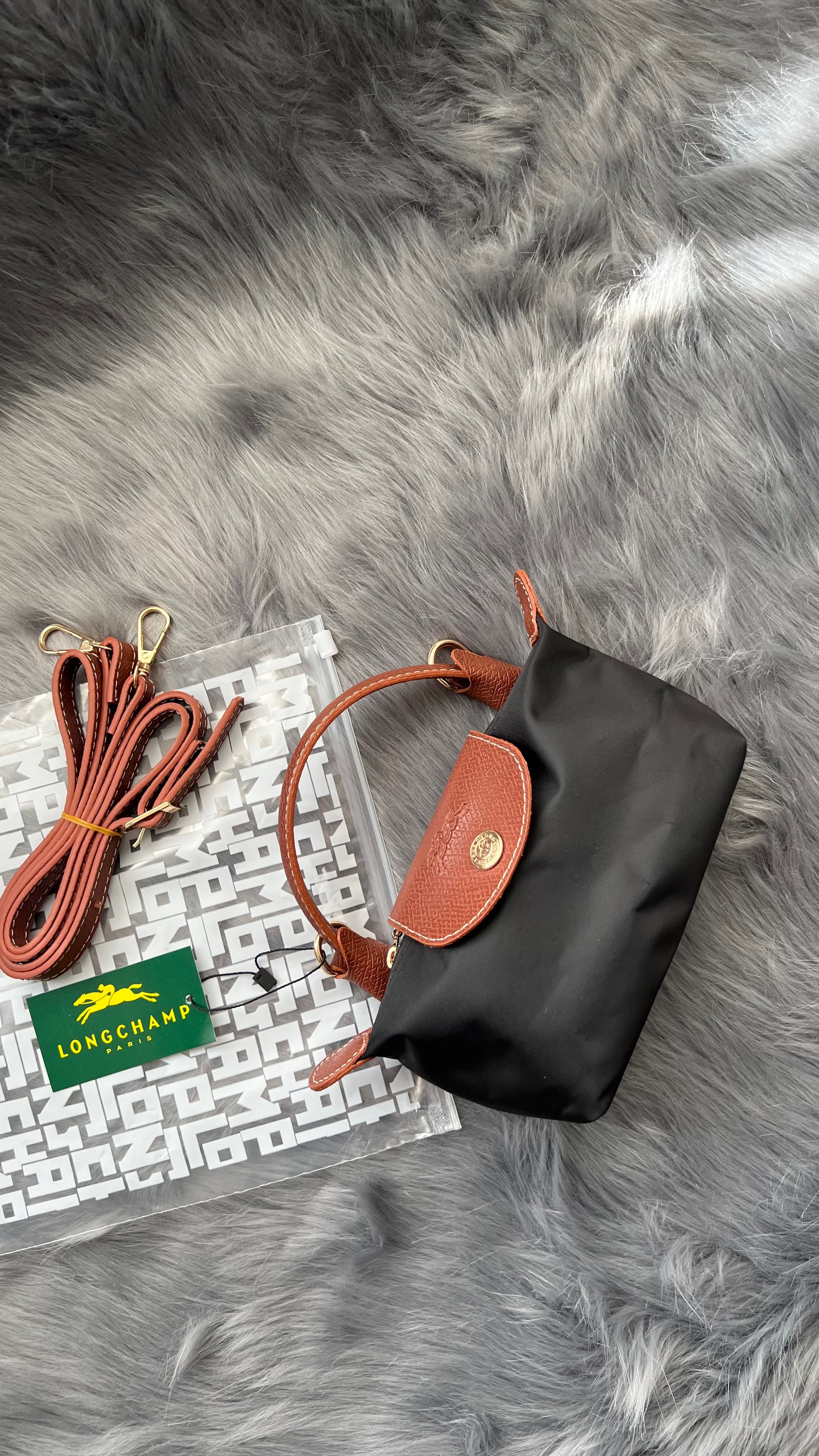 Longchamp Le Pliage Mini - Siyah