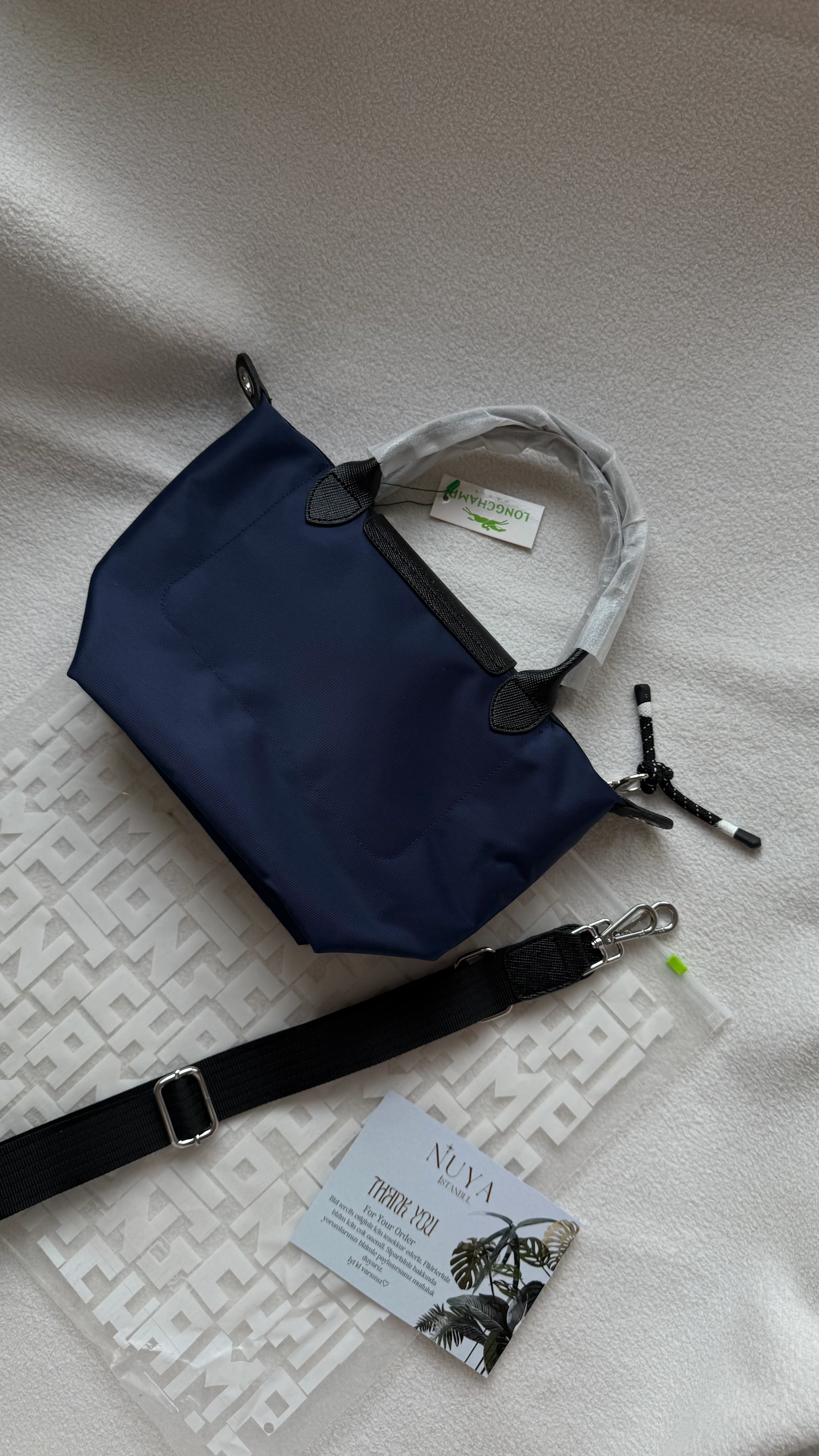 Longchamp Le Pliage Energy S Handbag - LACİVERT
