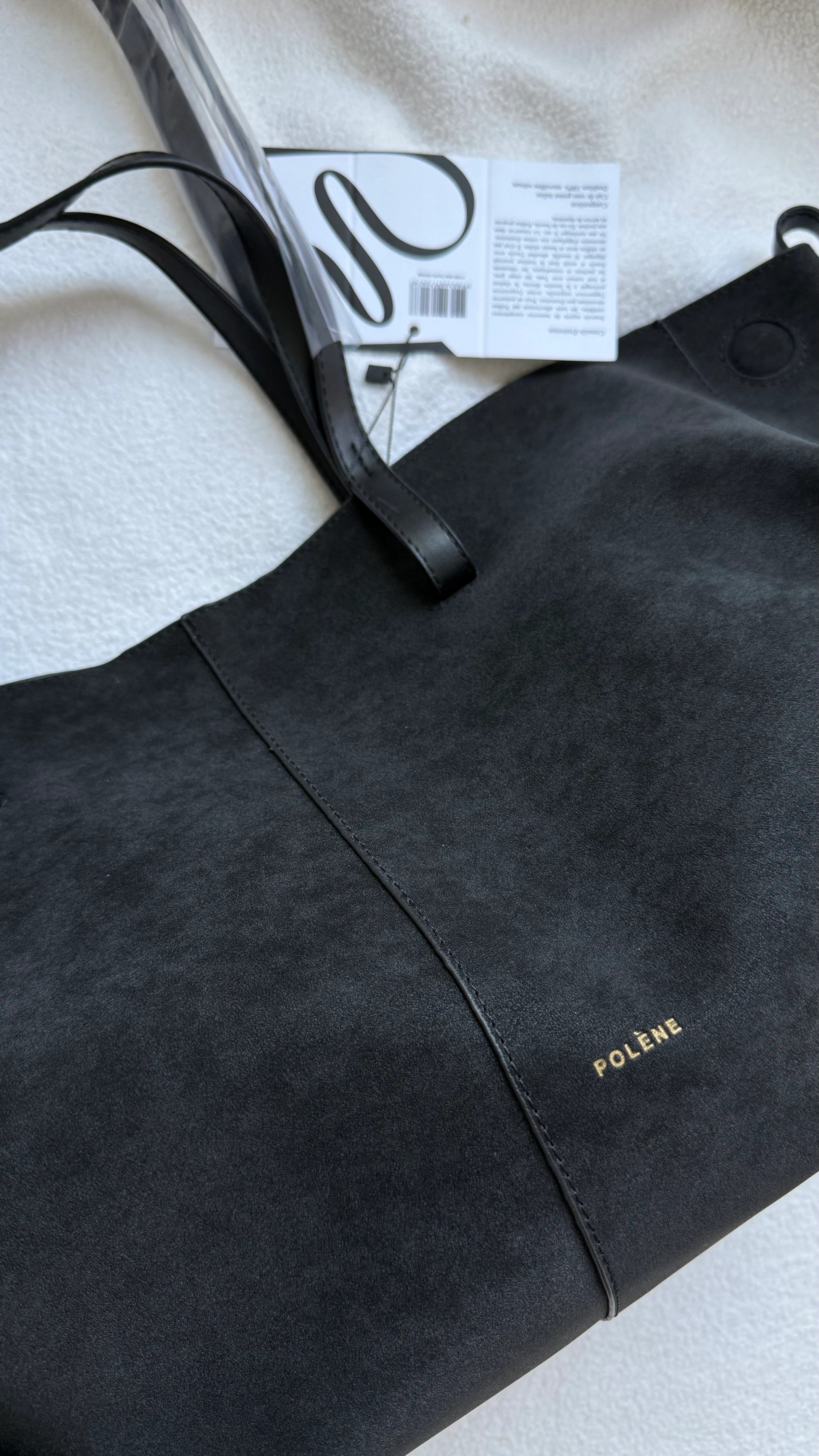 Polene Cyme Edition-SÜET SİYAH