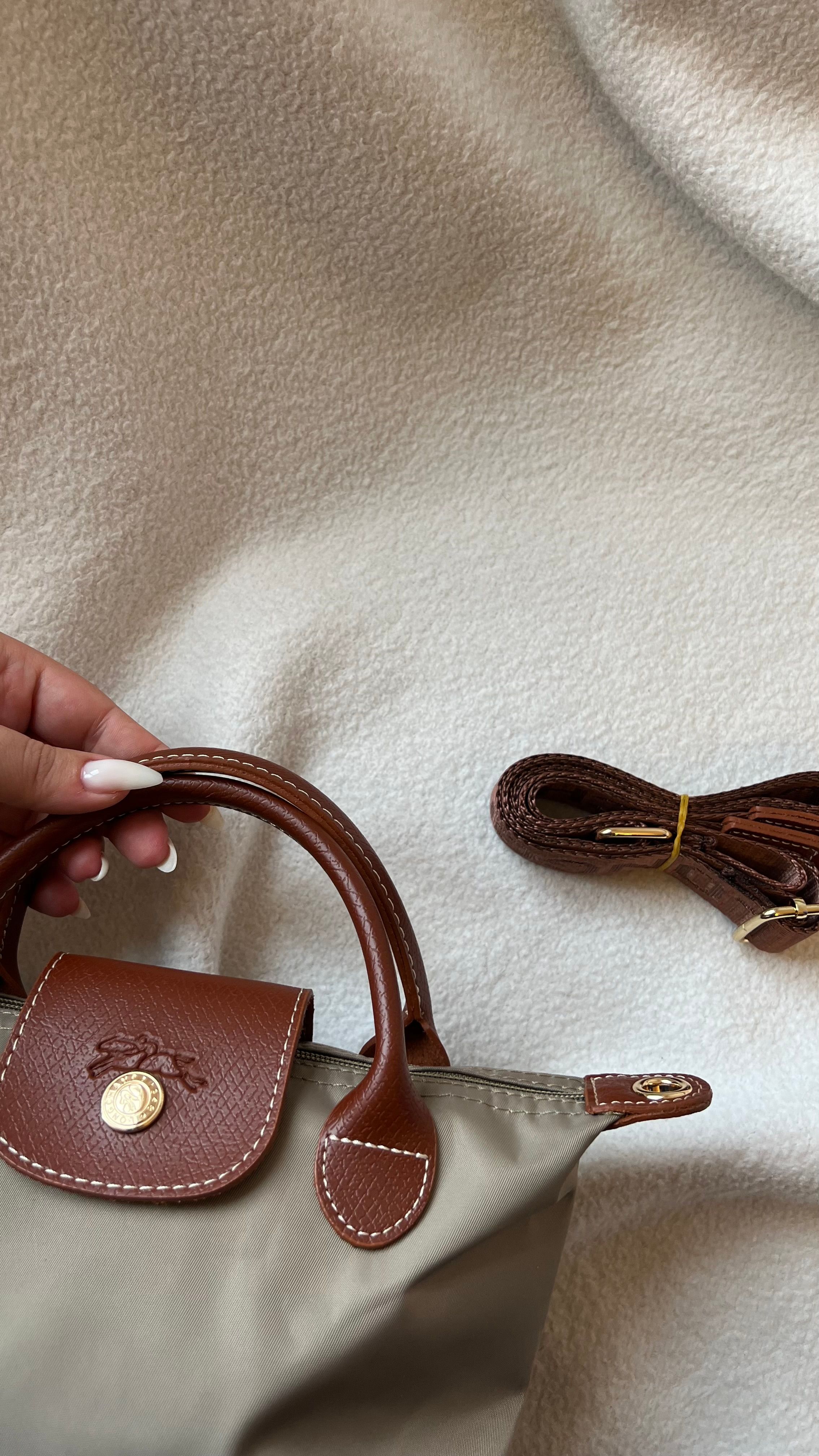 Longchamp La Pliage Mint Yeşili- XSmall Size