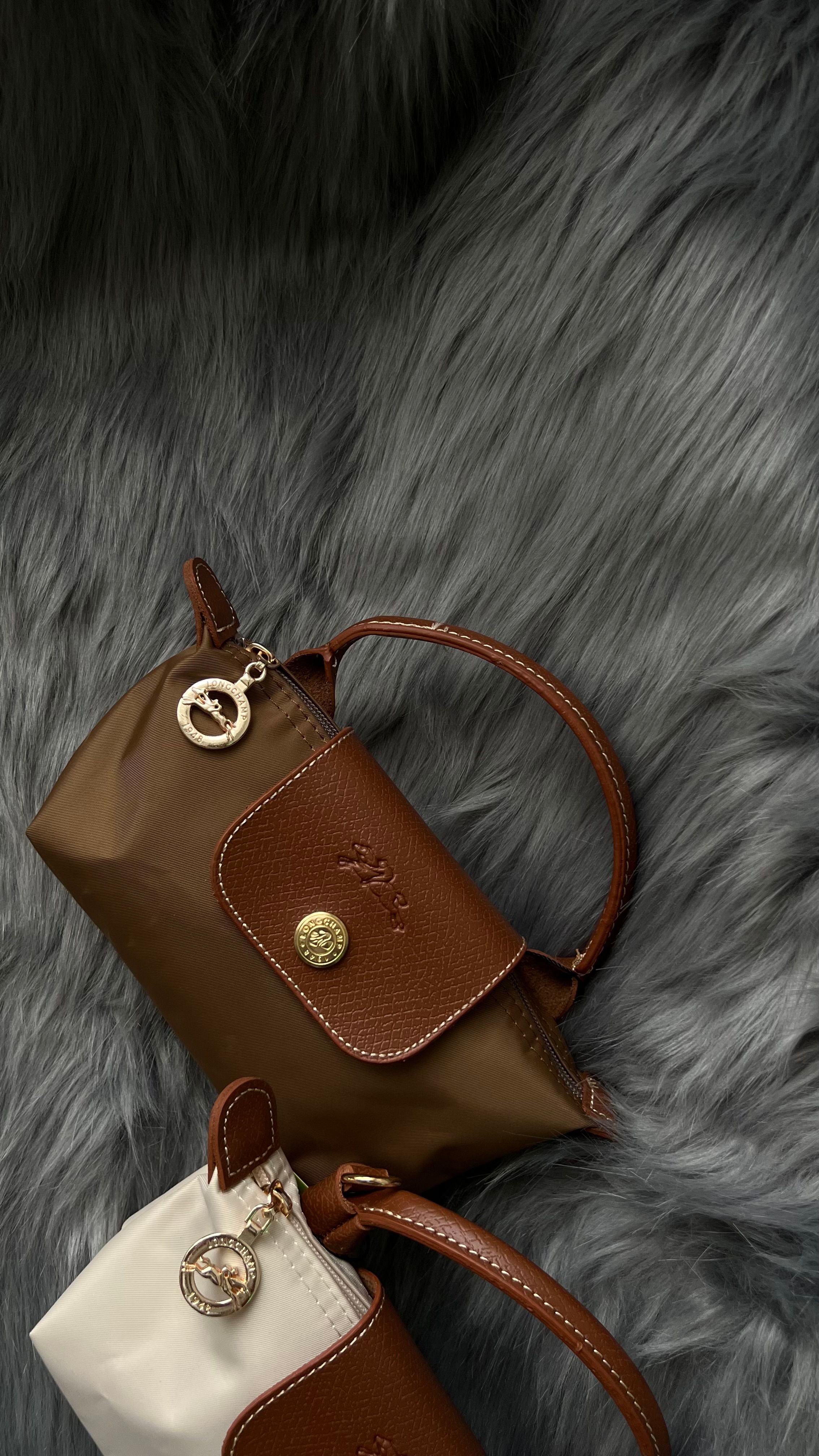 Longchamp Le Pliage Mini-Koyu Yeşil