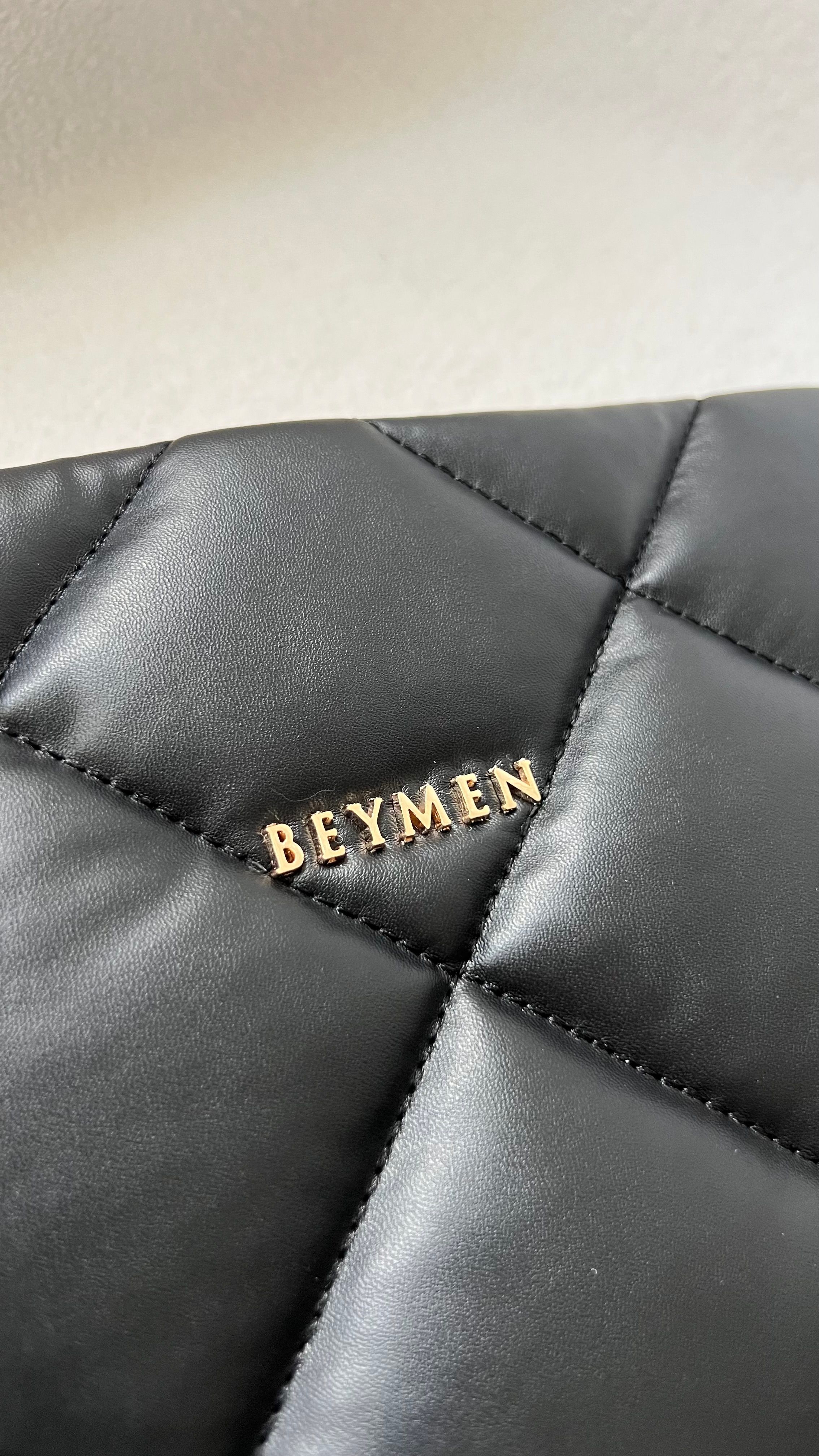 BEYMEN Clutch&Omuz Çantası-Siyah