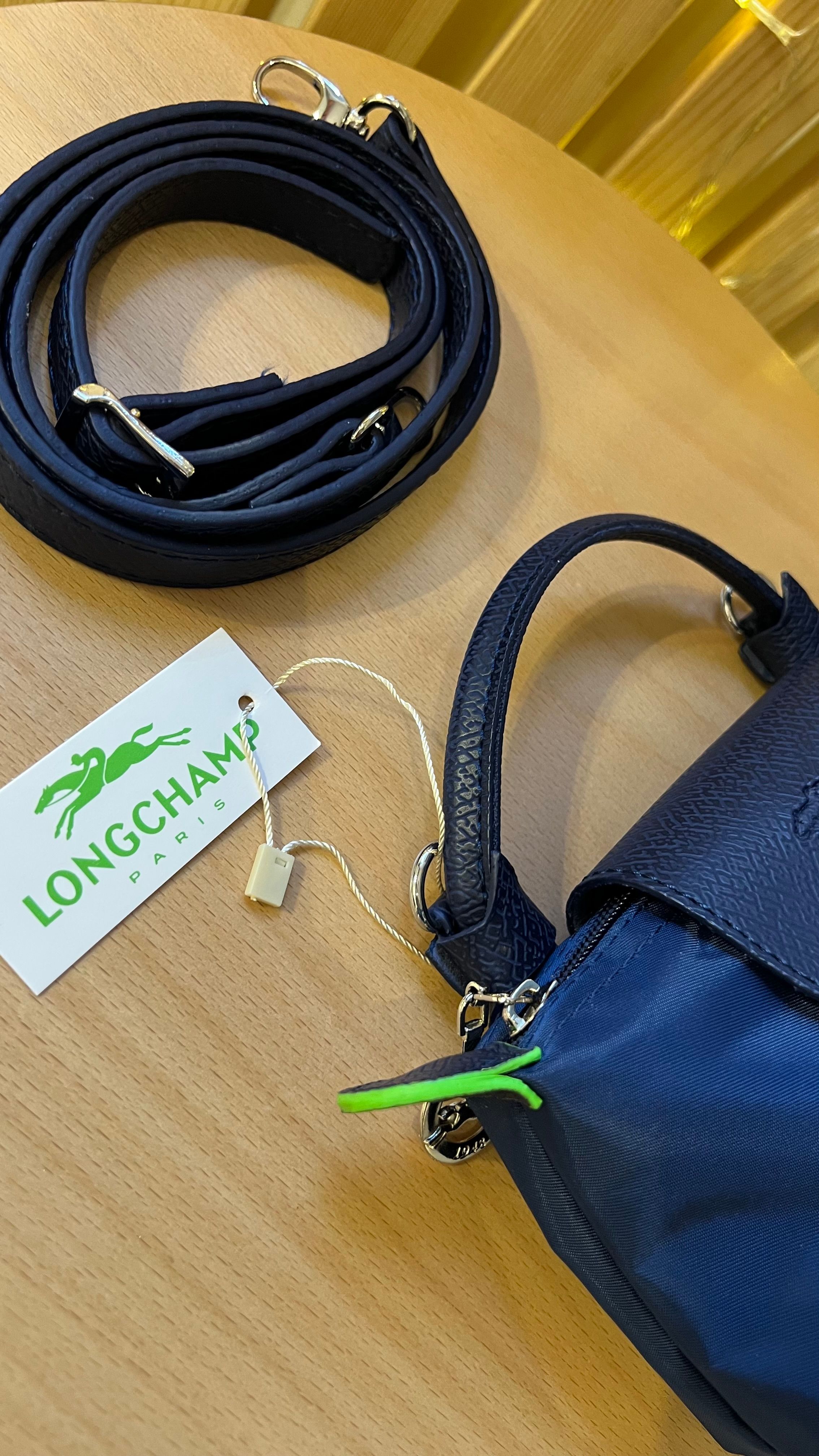 Longchamp La Pliage Lacivert&Yeşil-MİNİ