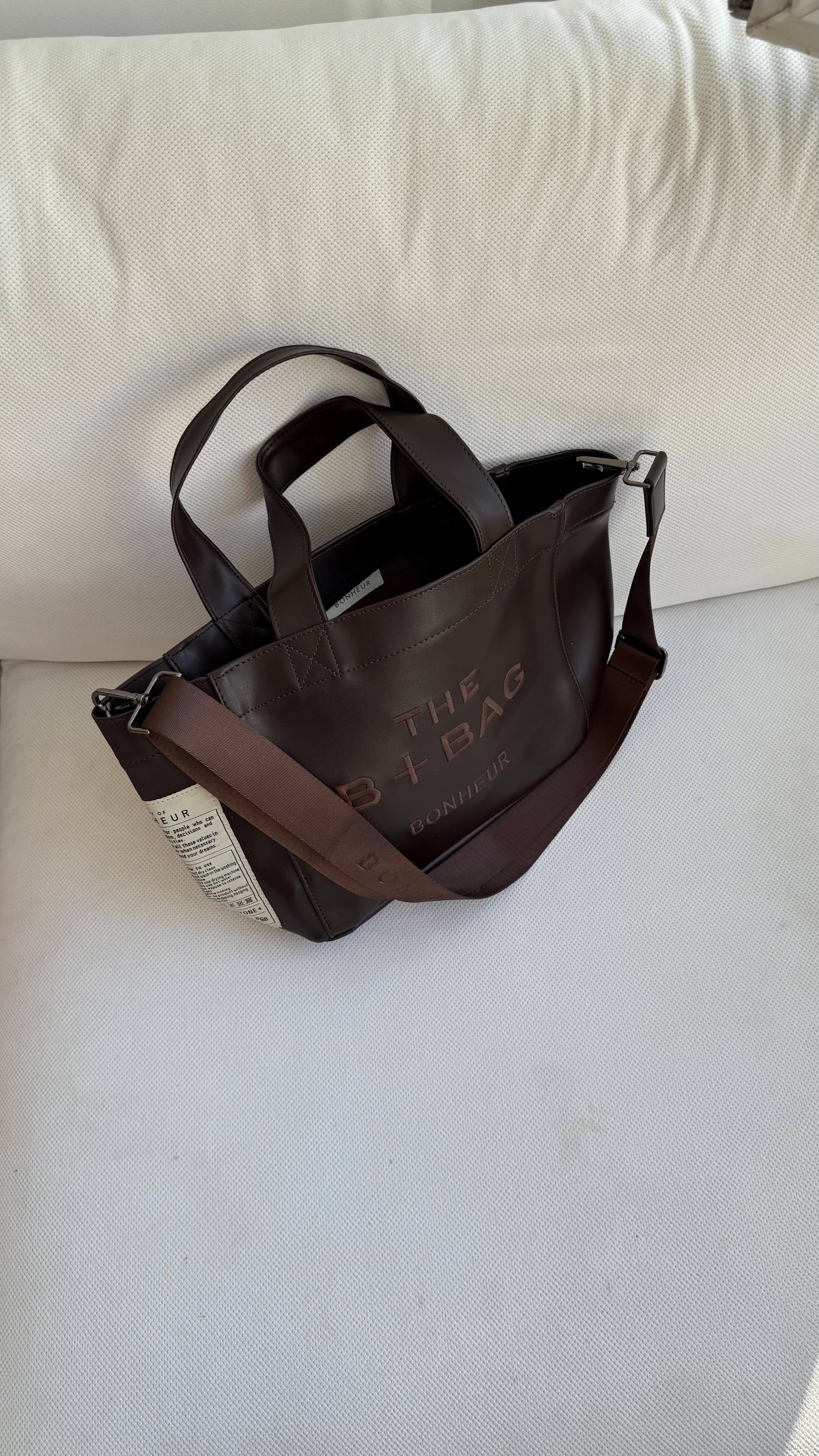 Bonheur VEGAN LEATHER BROWN PHANTOM