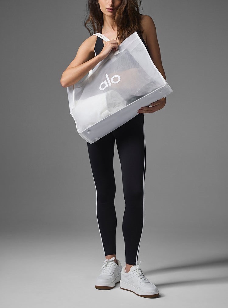 ALO YOGA SHEER TOTE-White