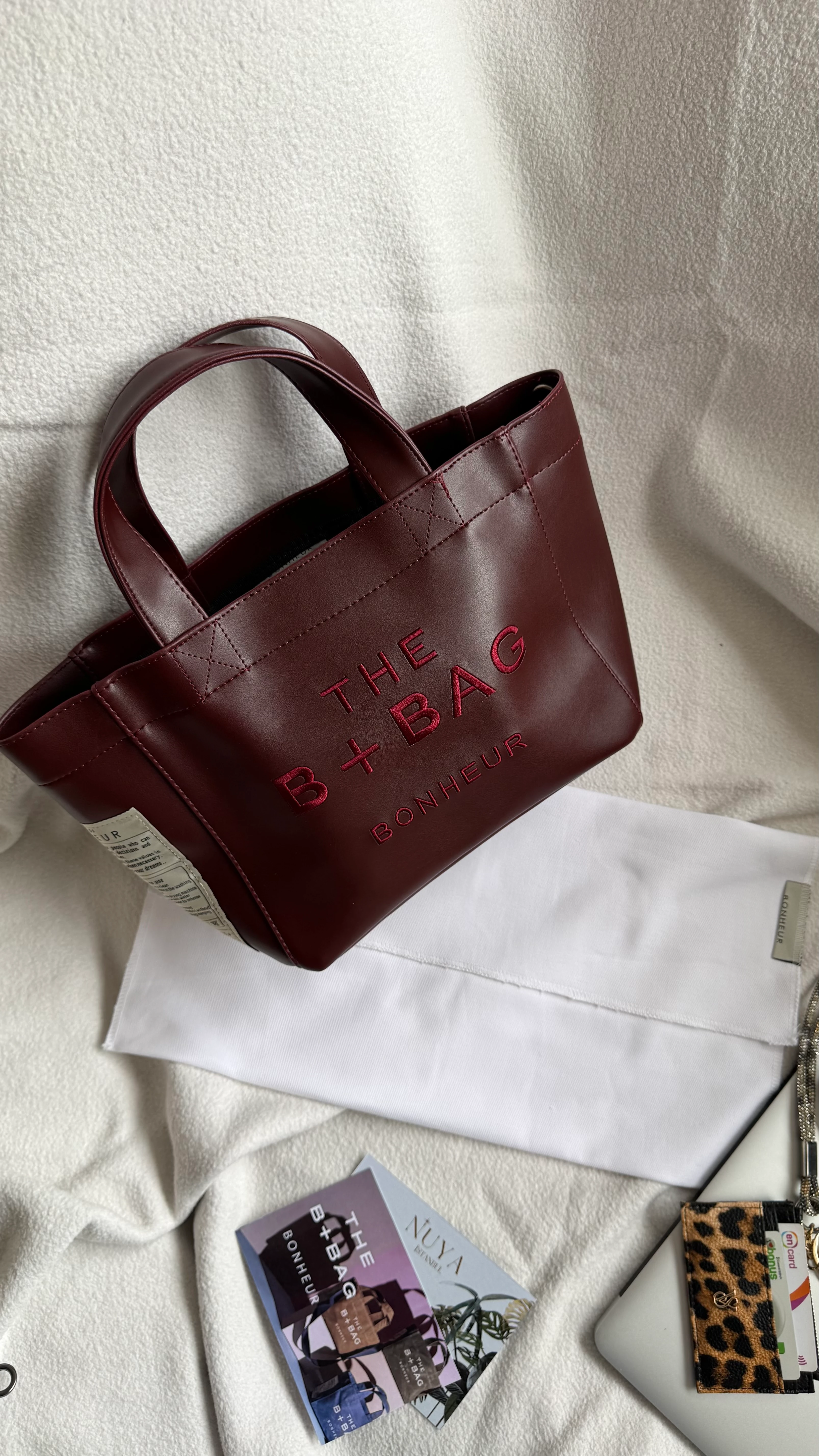 Bonheur VEGAN LEATHER BORDO PHANTOM