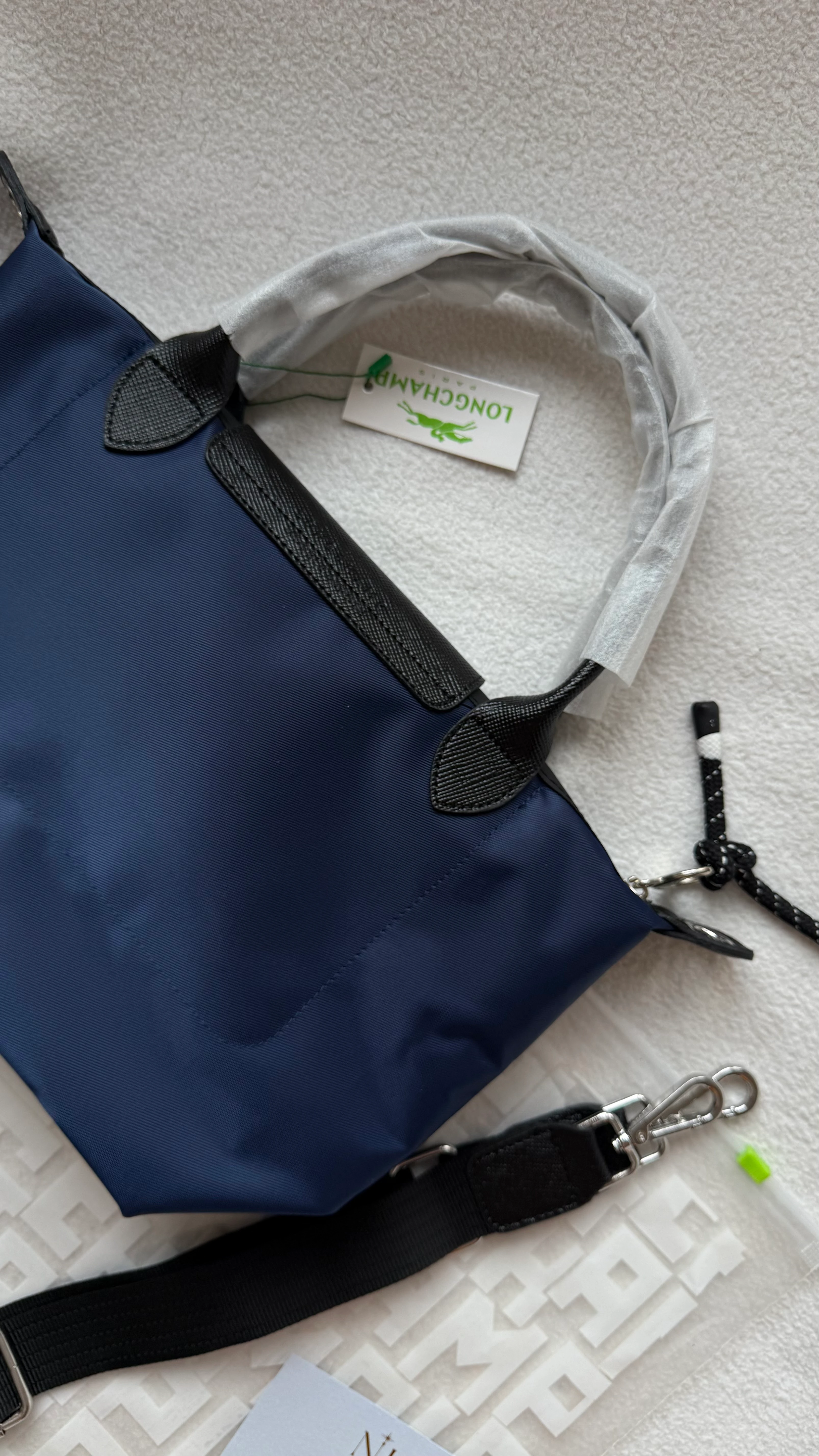 Longchamp Le Pliage Energy S Handbag - LACİVERT