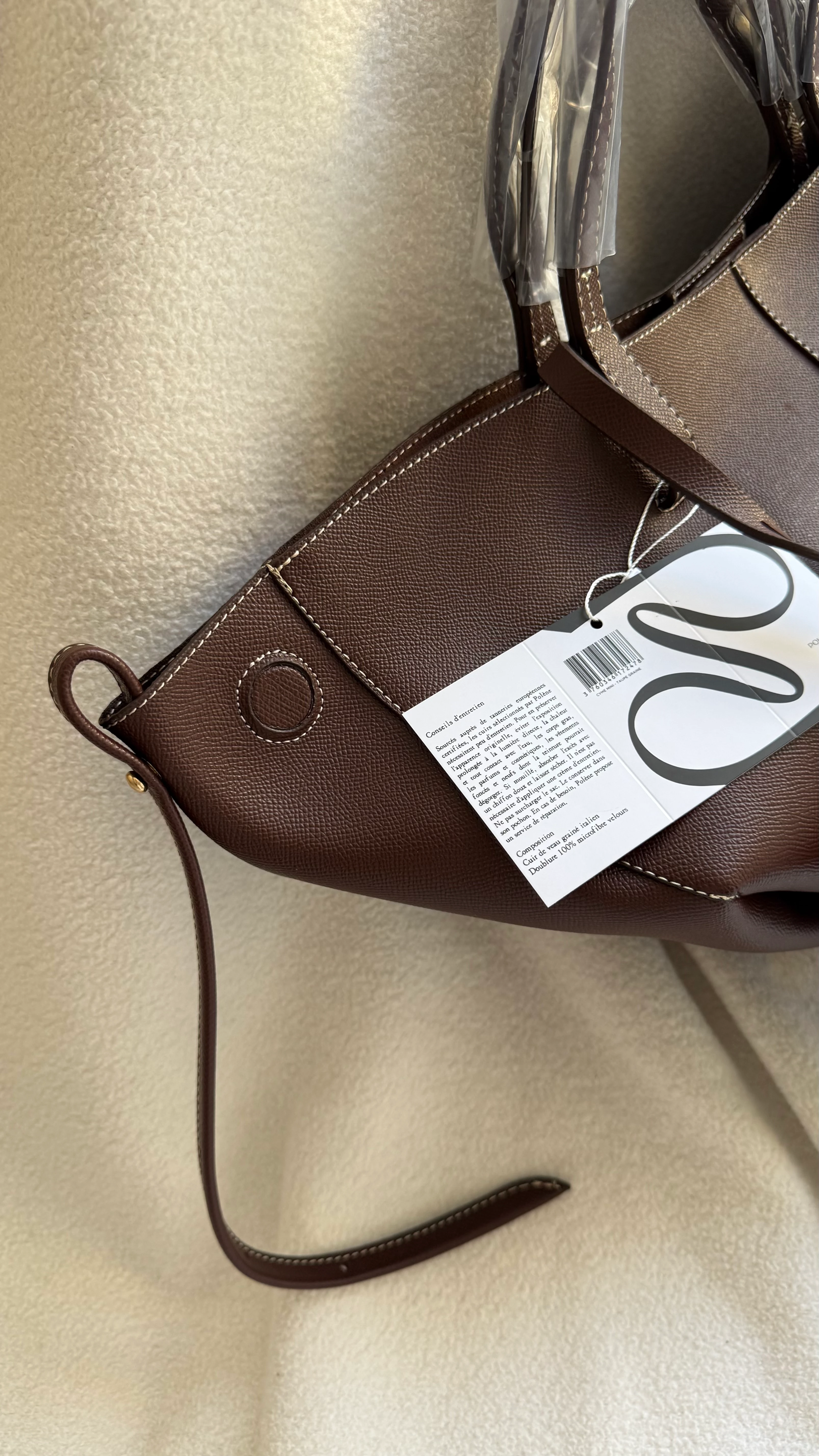 Polene Cyme Edition-DERİ ACI KAHVE