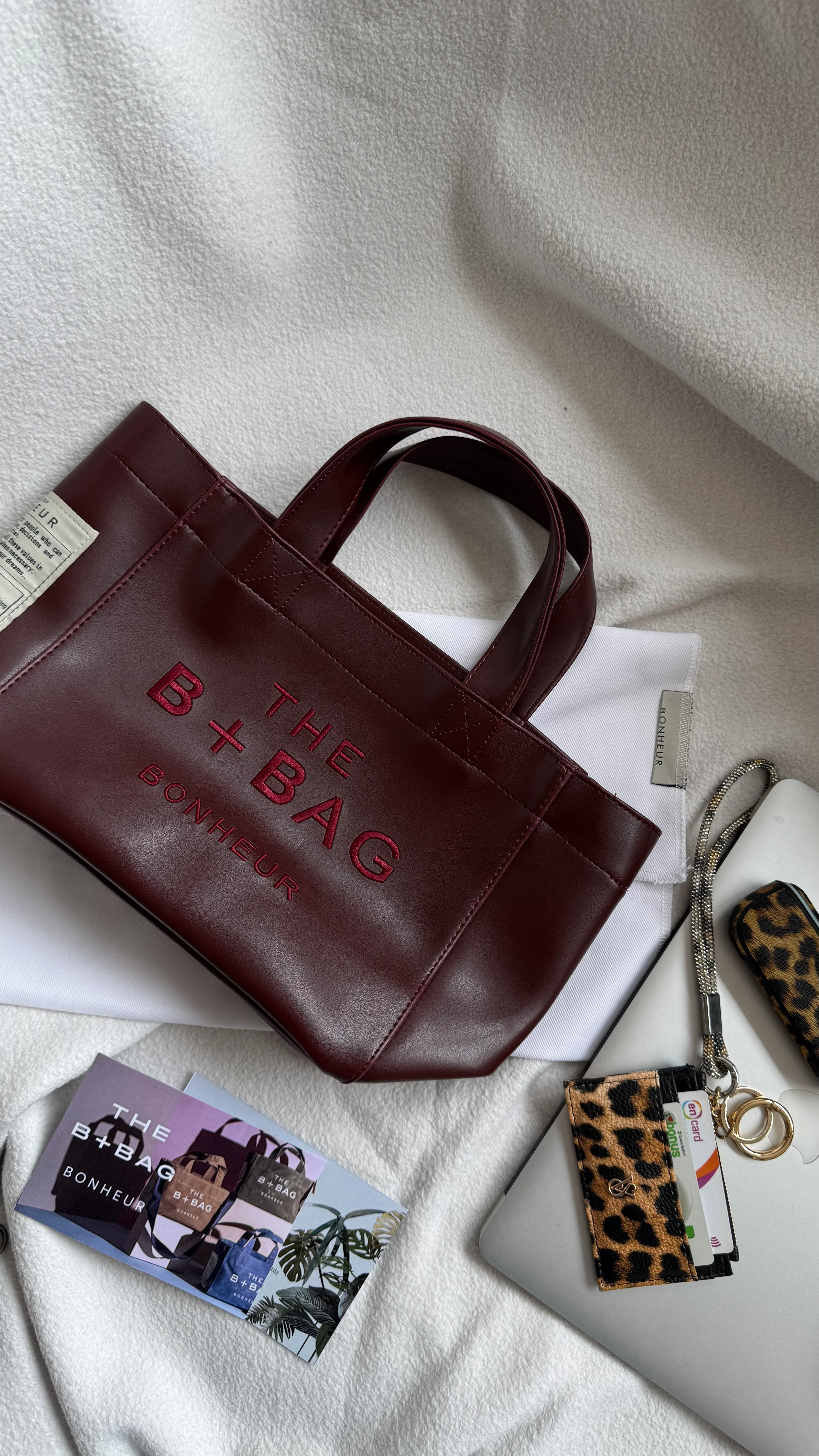 Bonheur VEGAN LEATHER BORDO PHANTOM