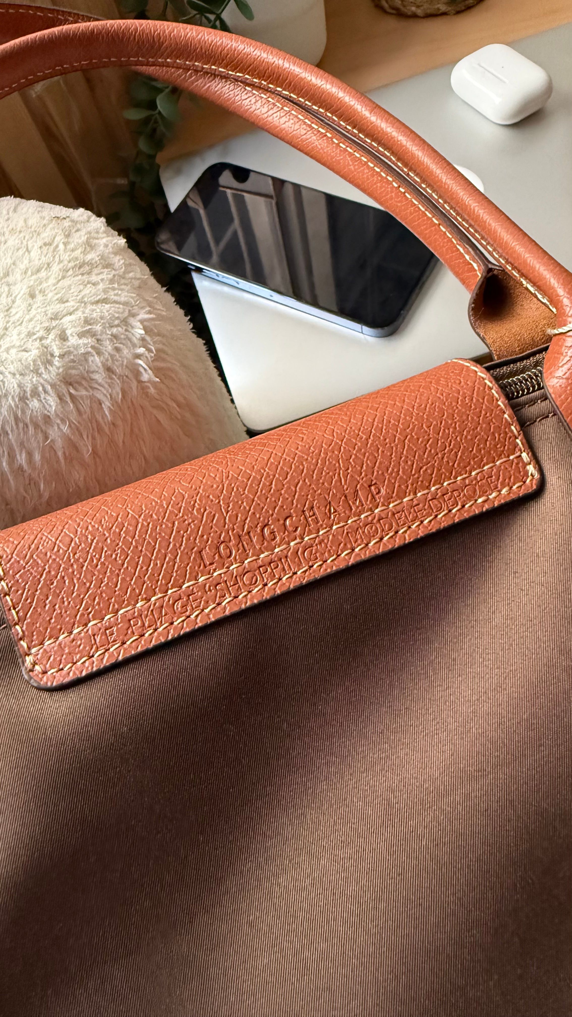 (İTHAL) Le Pliage Original Tote - KAHVERENGİ