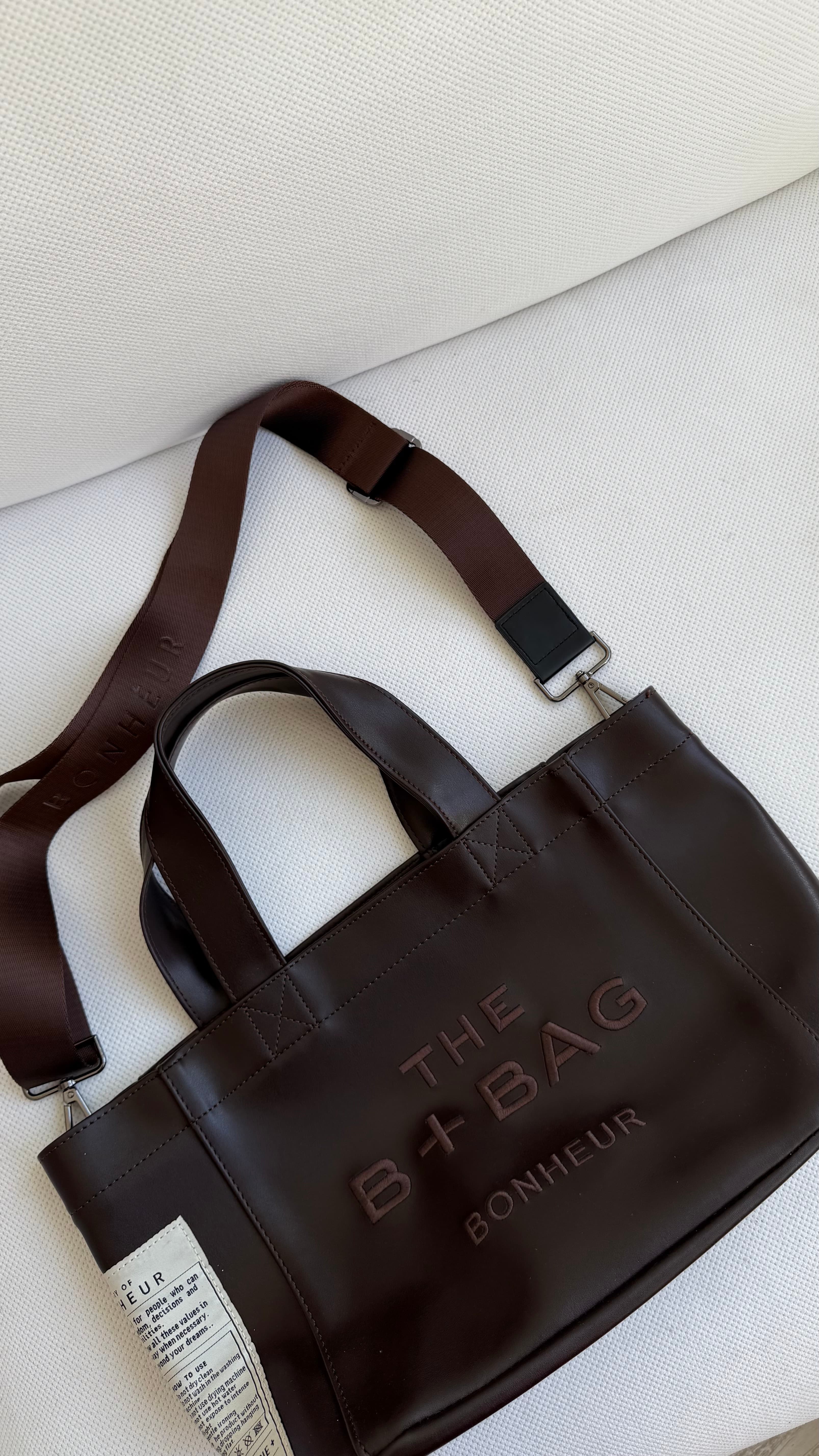 Bonheur VEGAN LEATHER BROWN PHANTOM
