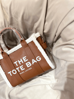 MARC J. TOTE BAG KAHVE - DERİ/PELUŞ 