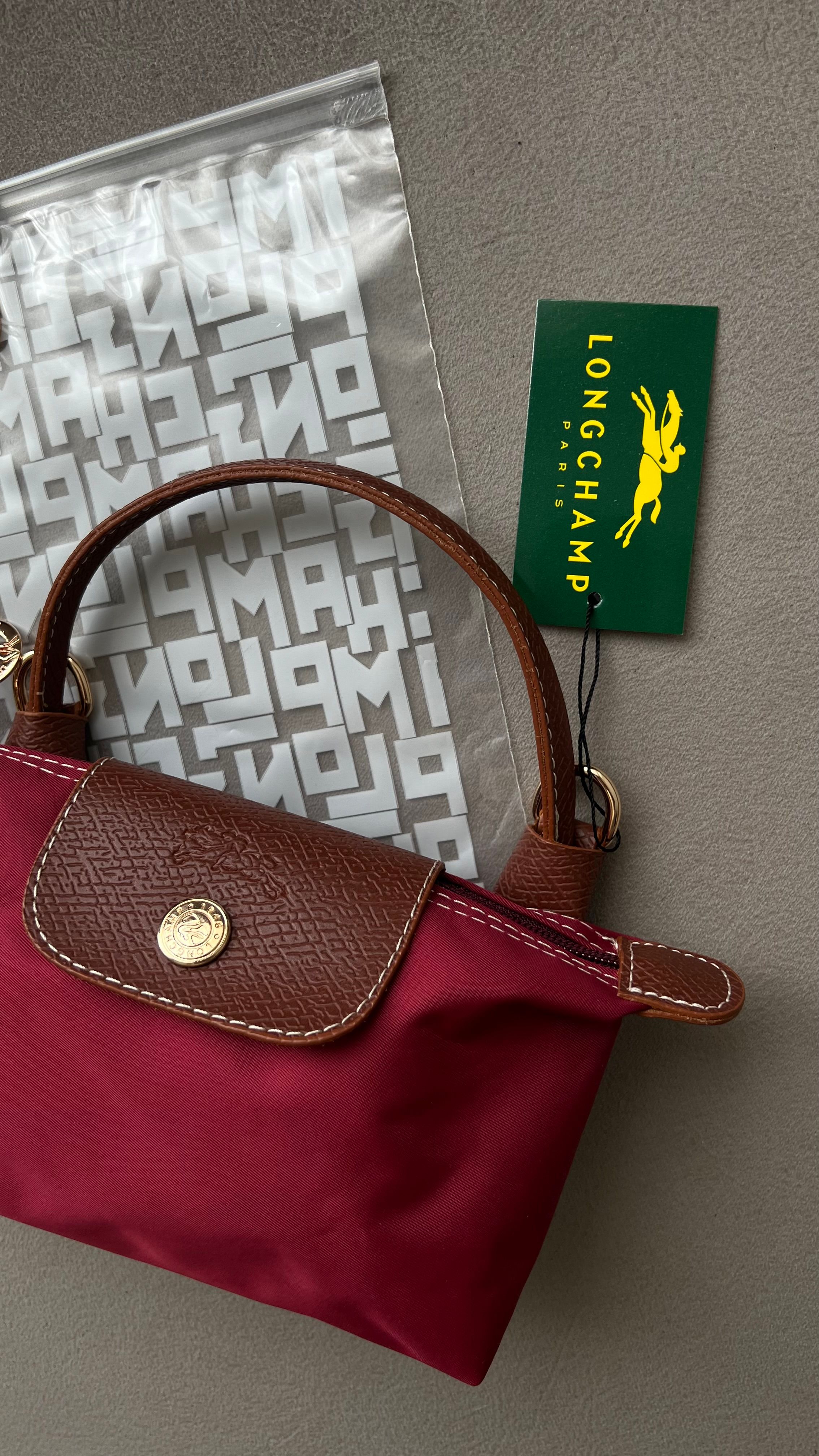 Longchamp Le Pliage Mini-Bordo