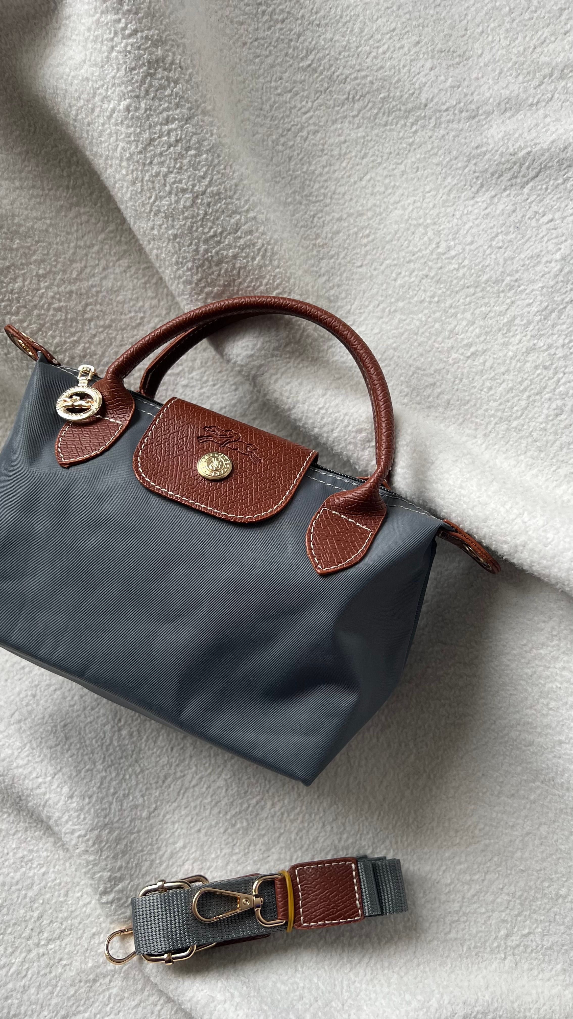 Longchamp La Pliage Gri- XSmall Size
