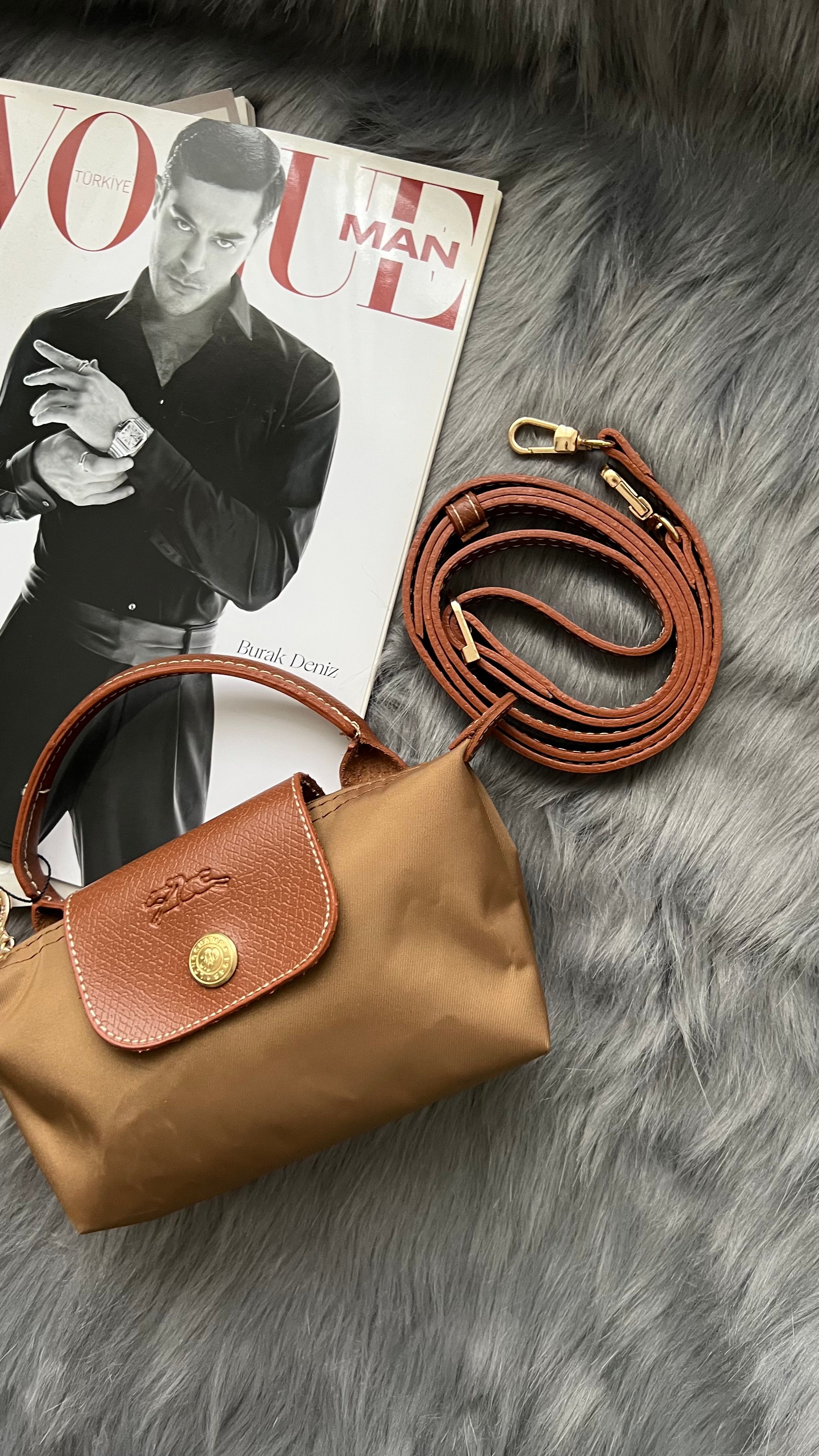 Longchamp Le Pliage Mini-Koyu Yeşil