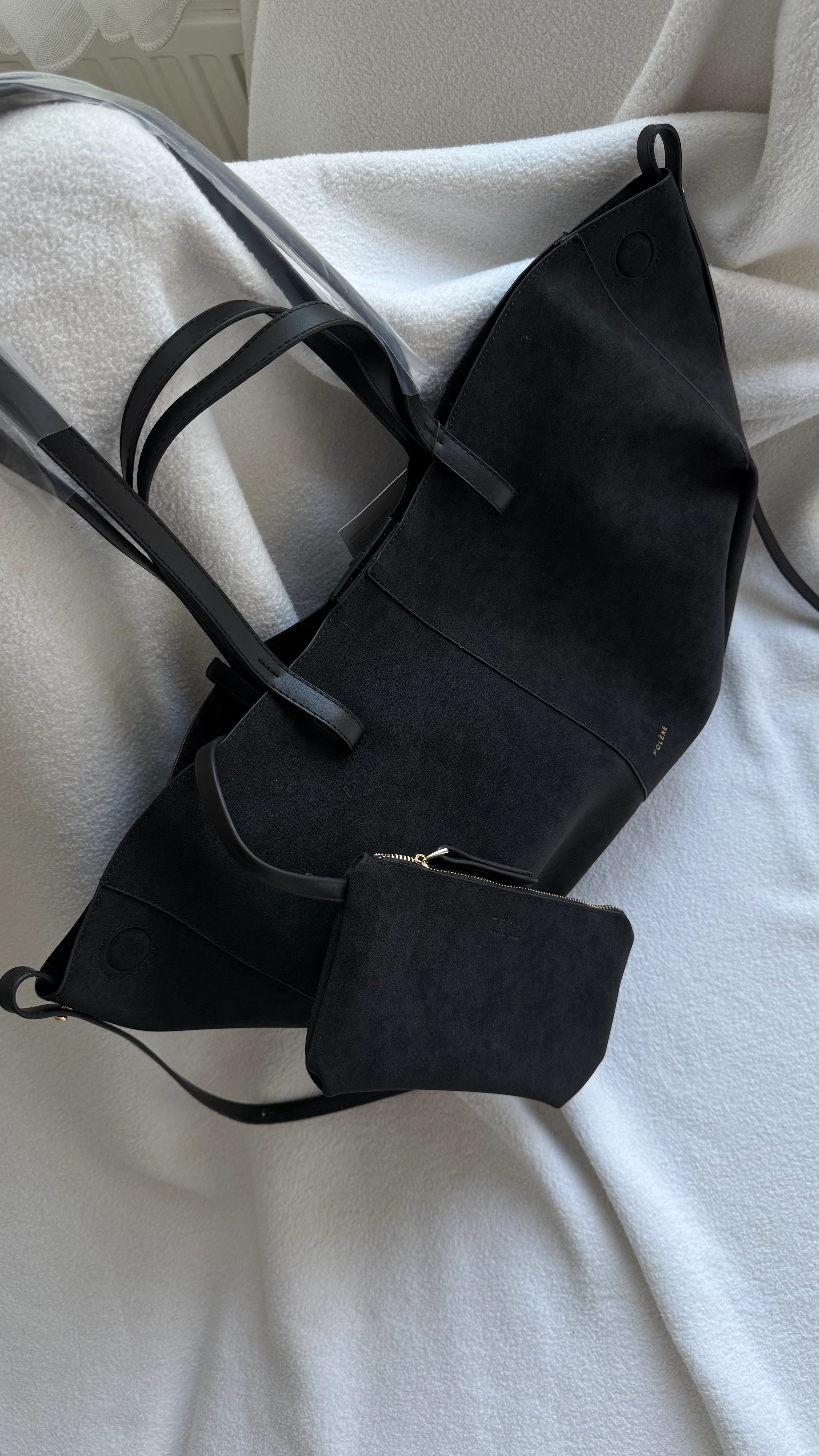 Polene Cyme Edition-SÜET SİYAH