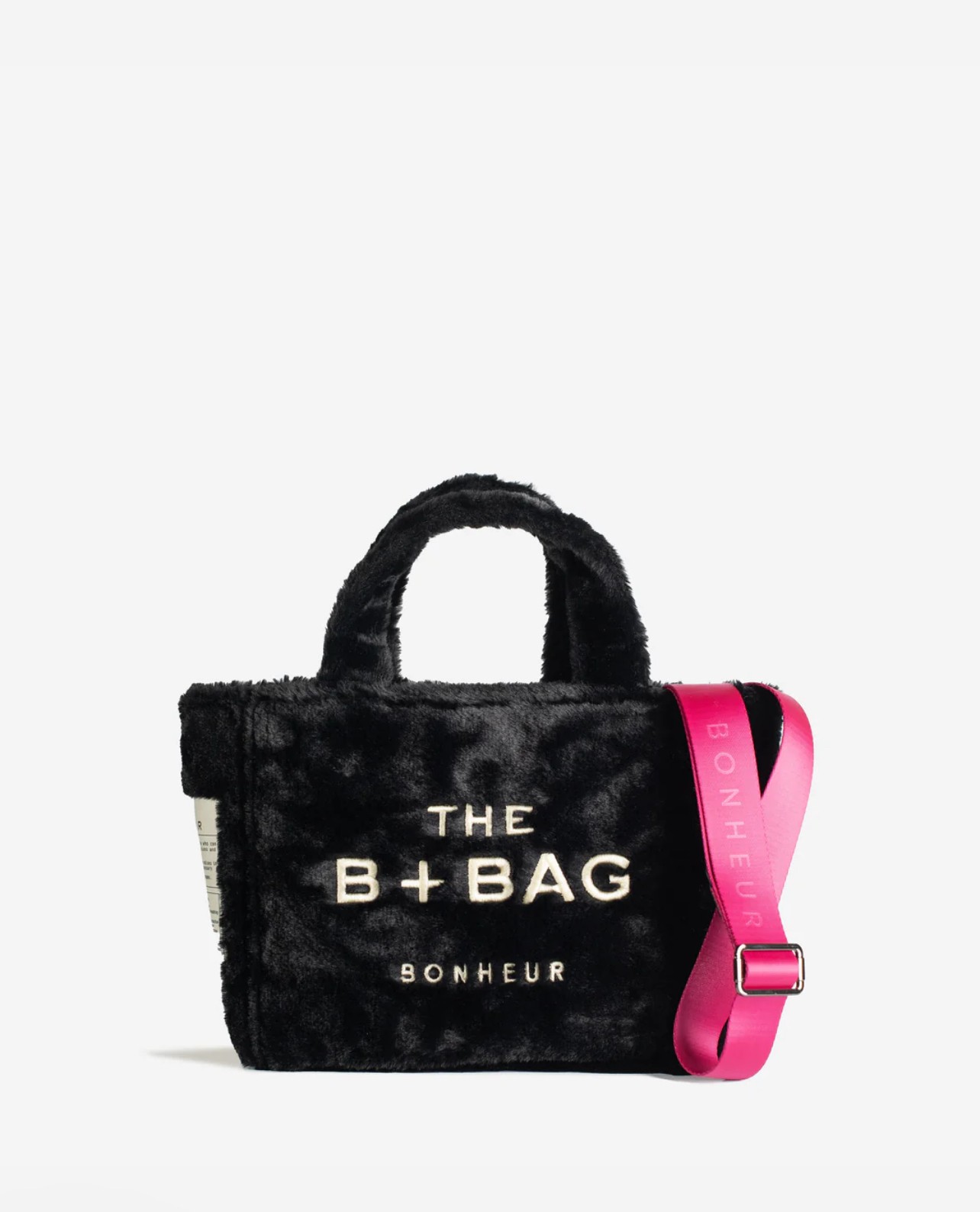 BONHEUR B+BAG -FLUFFY PHANTOM BLACK KÜÇÜK BOY 