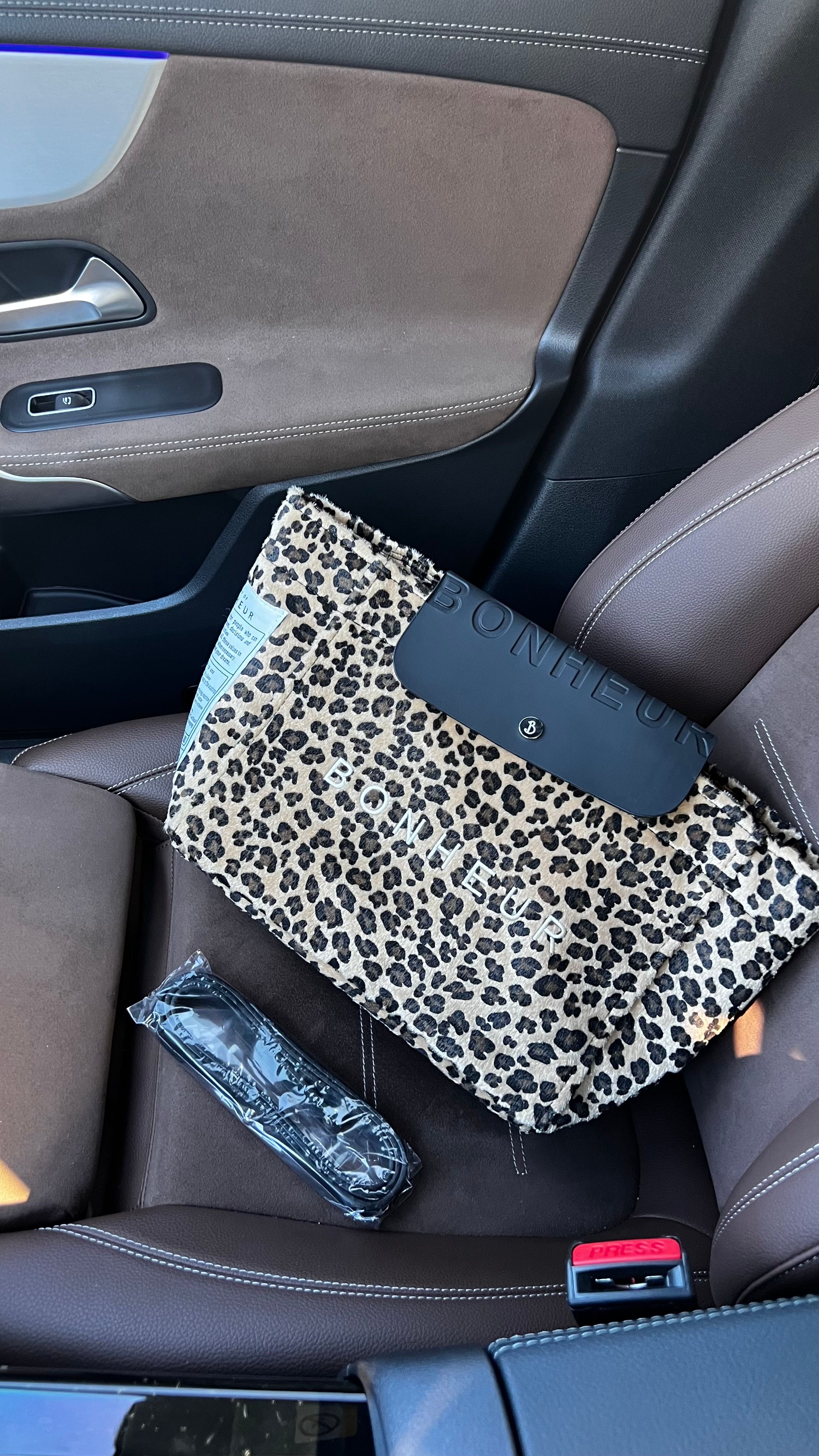 Bonheur Clutch+Bag N°6 LEOPARD