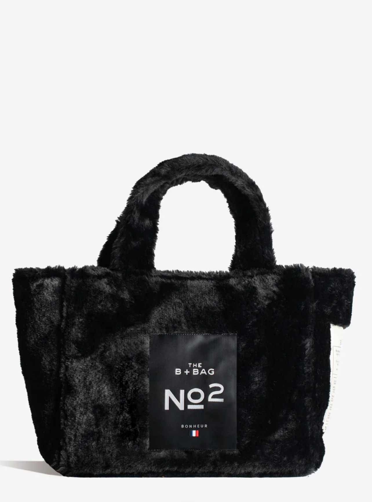 BONHEUR B+BAG -FLUFFY PHANTOM BLACK KÜÇÜK BOY 