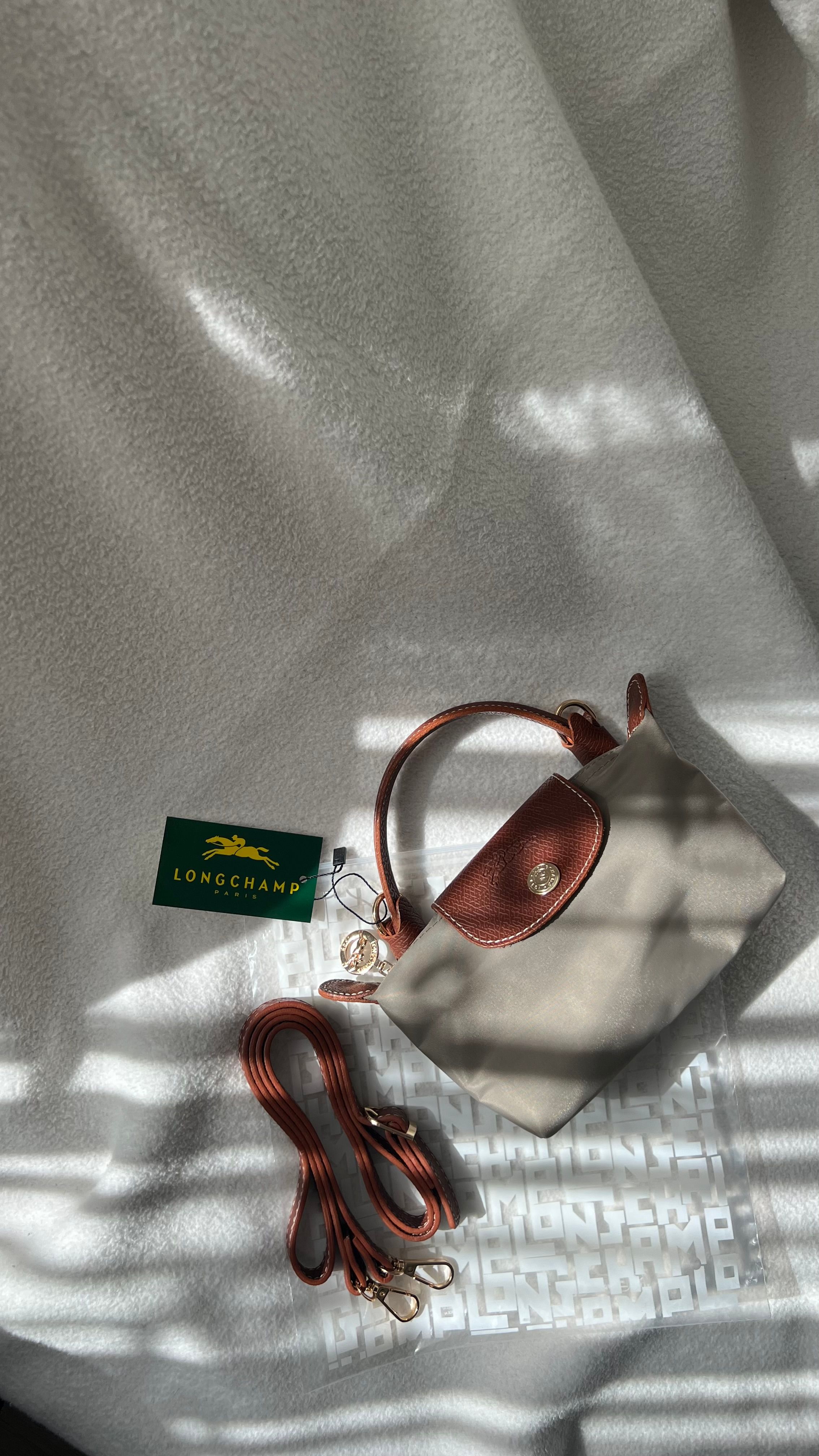 Longchamp Le Pliage Mini- Mint Yeşil