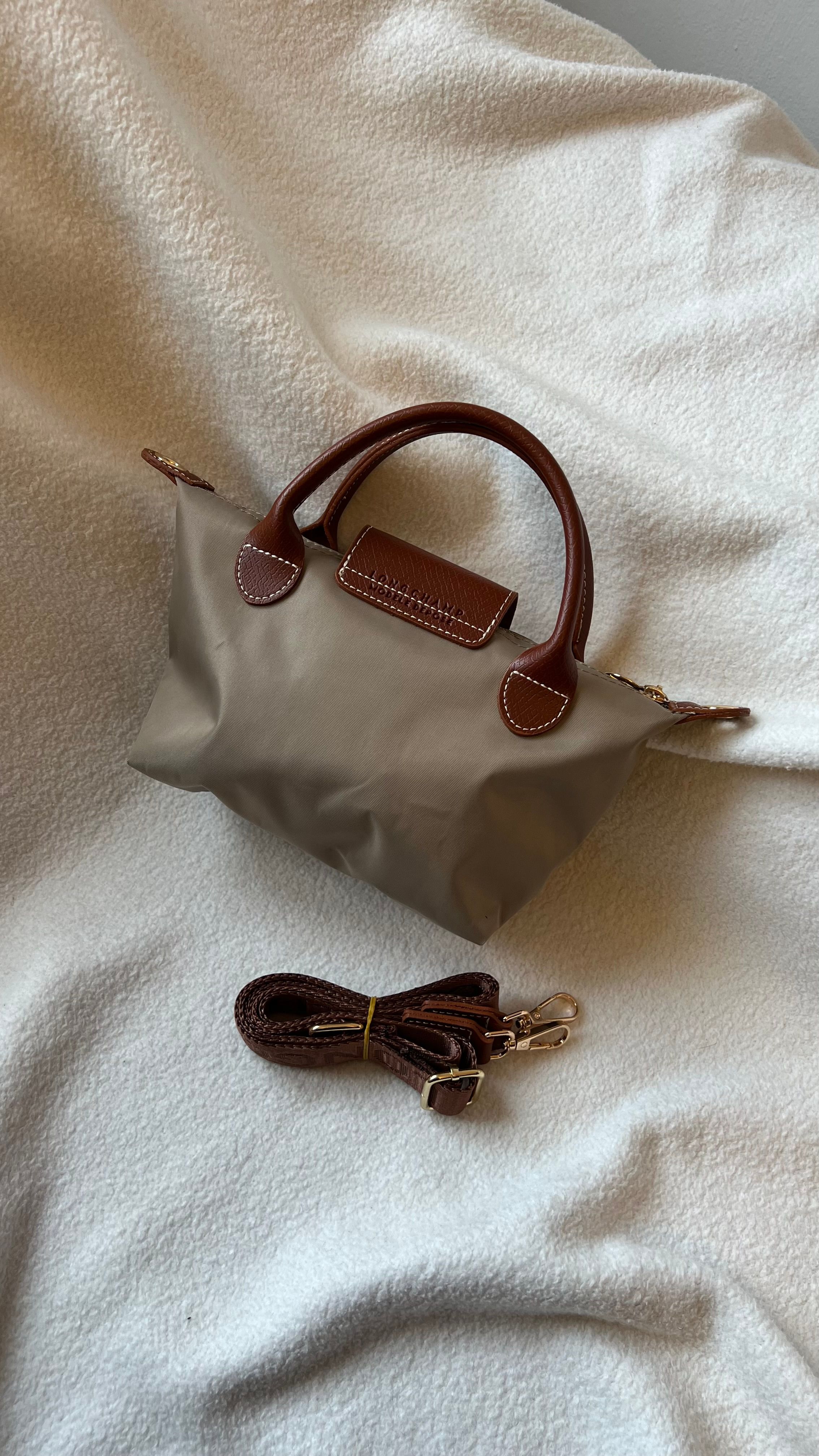 Longchamp La Pliage Mint Yeşili- XSmall Size