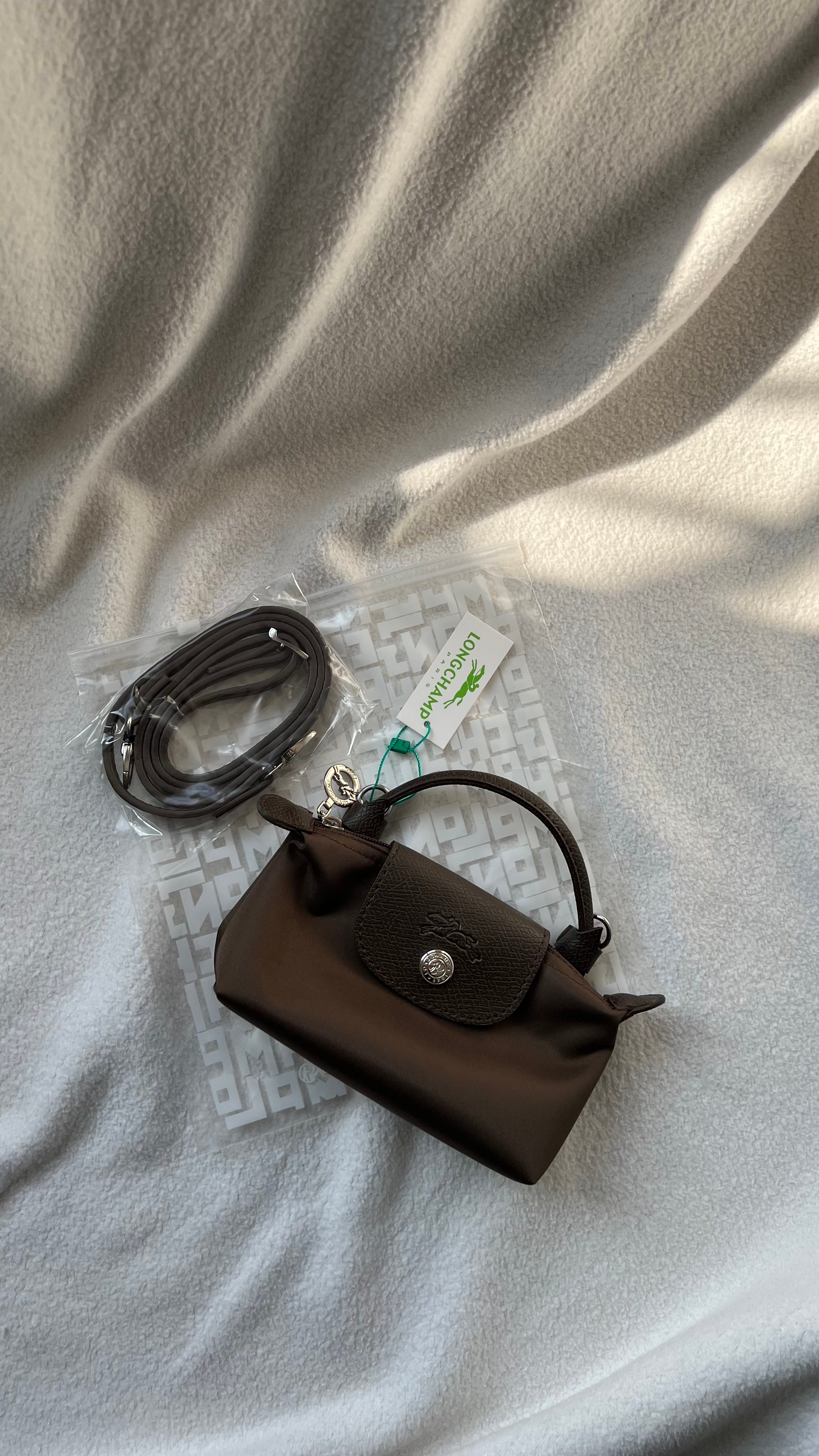 Longchamp La Pliage Mini - Acı Kahve