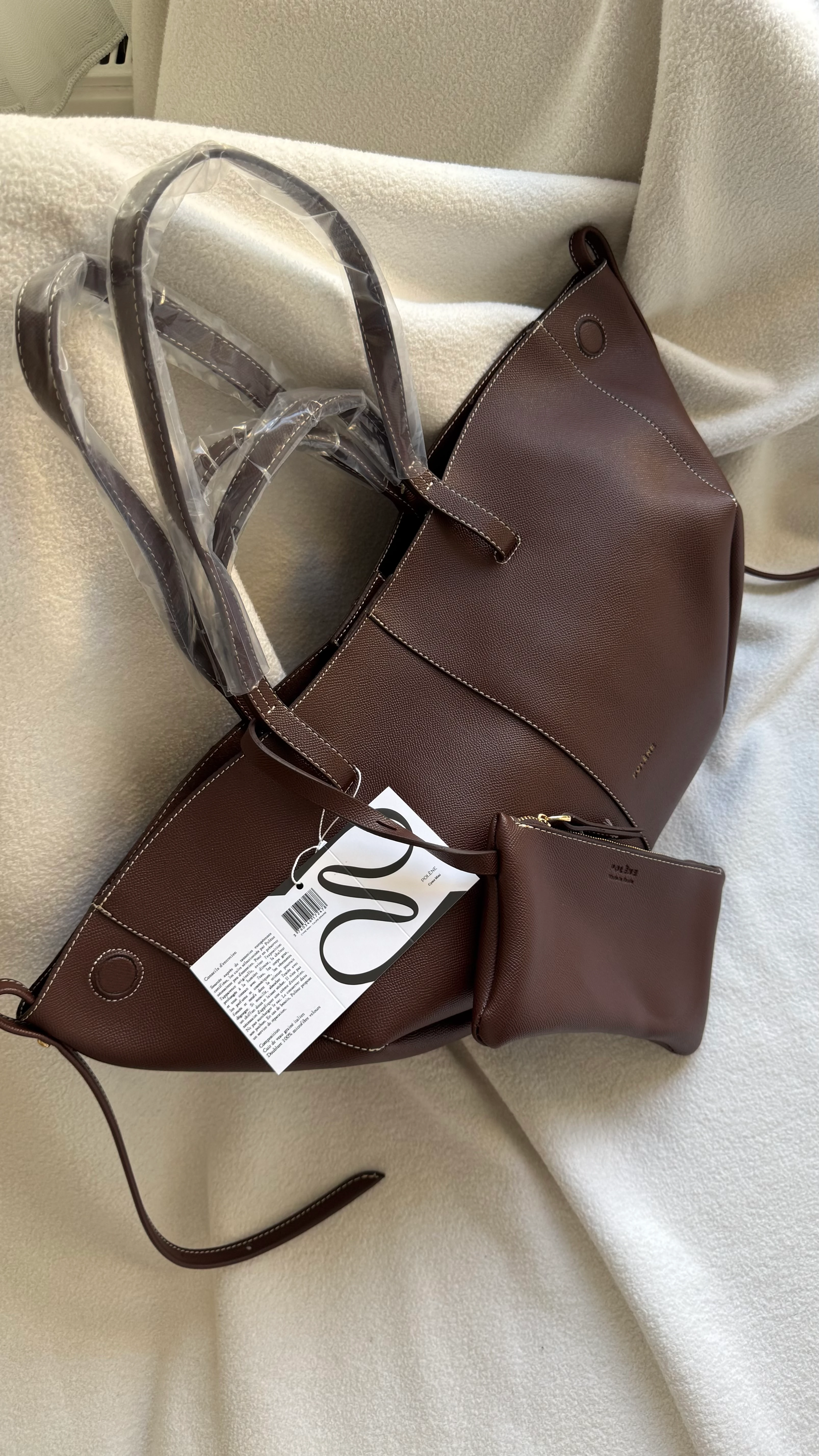 Polene Cyme Edition-DERİ ACI KAHVE