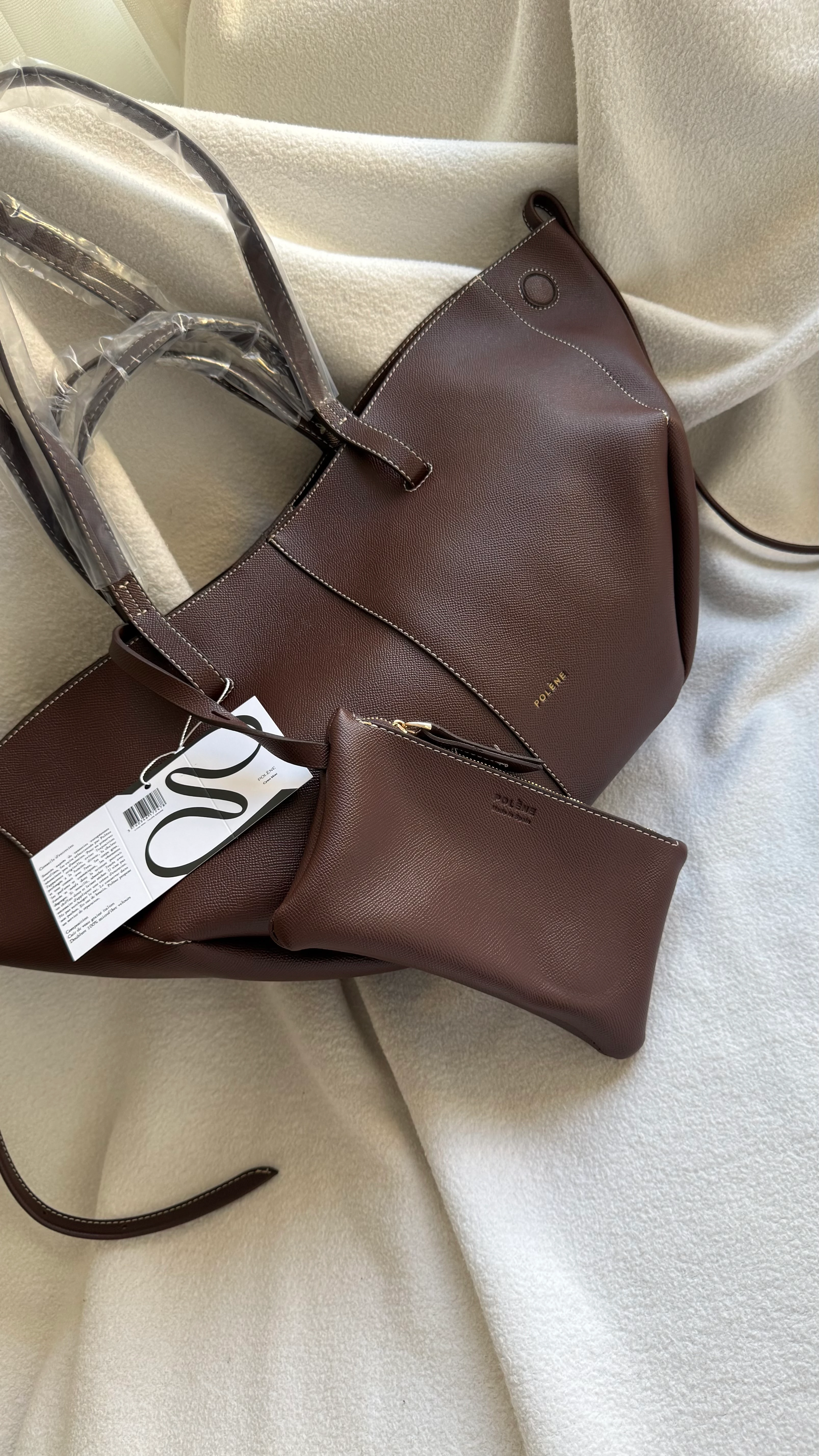 Polene Cyme Edition-DERİ ACI KAHVE