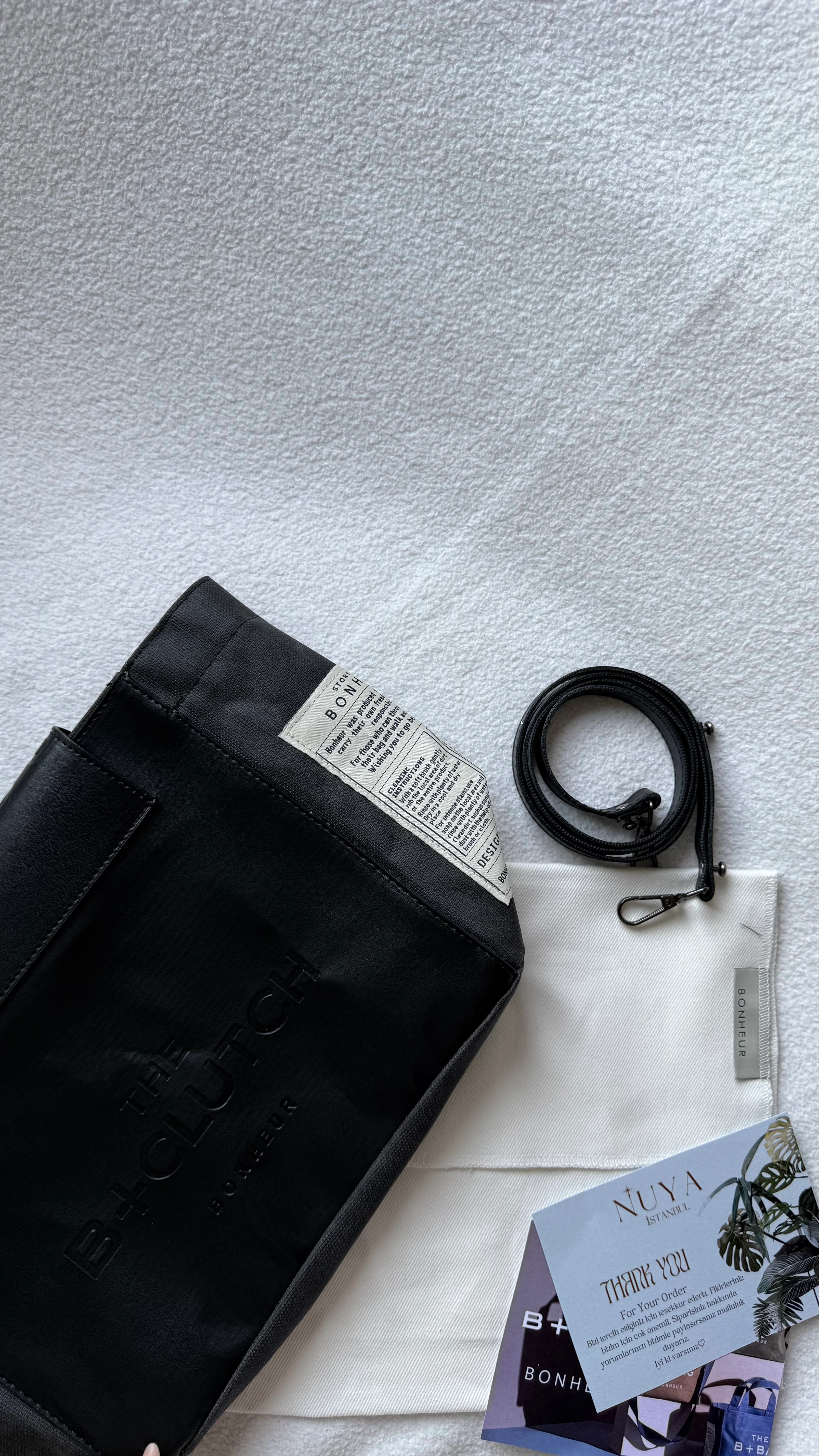 Bonheur Clutch+Bag N°6-PARİSİAN NİGHT