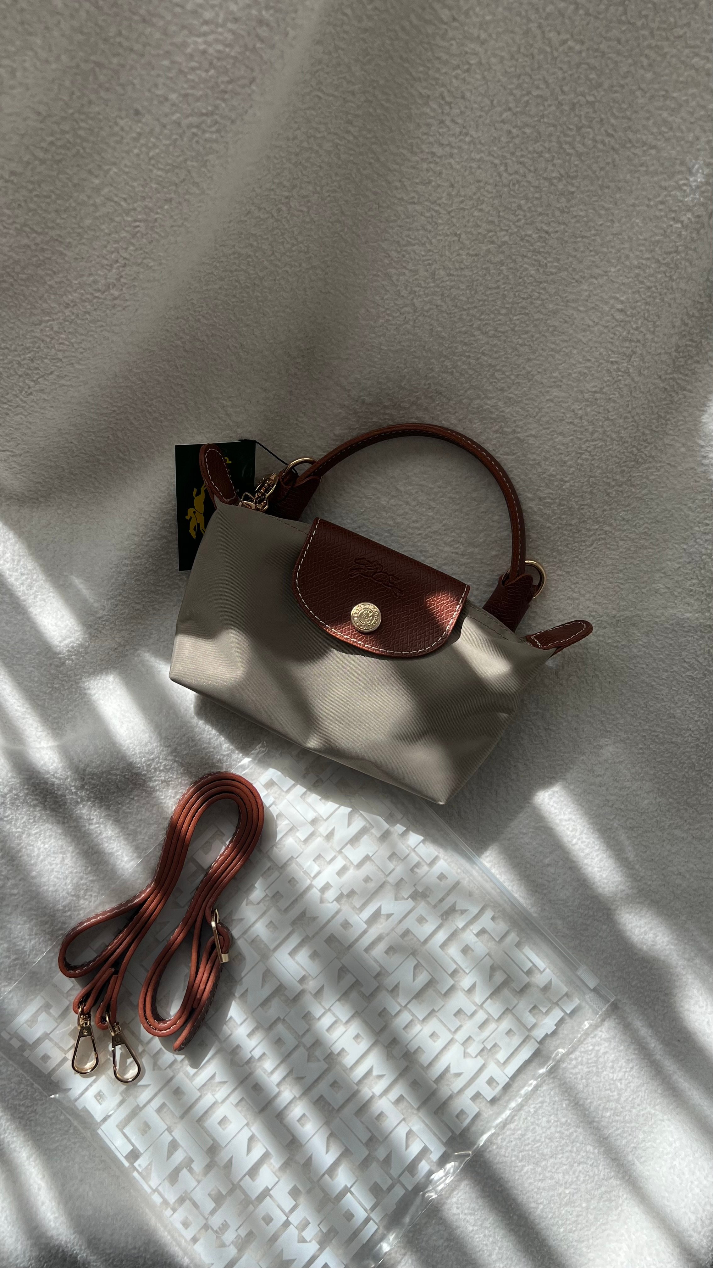 Longchamp Le Pliage Mini- Mint Yeşil