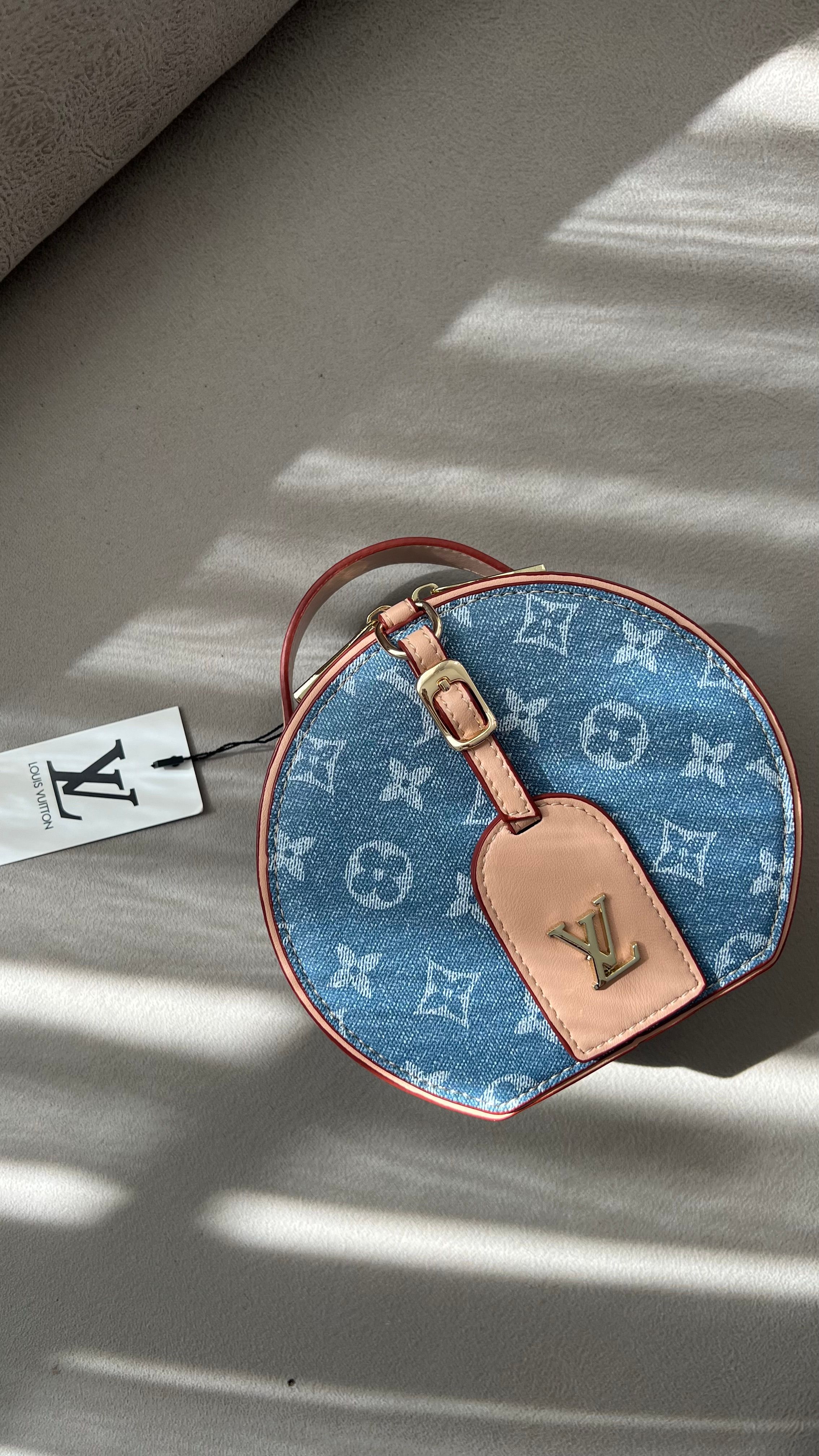 LV Boitte BAG -Açık KOT Rengi & Krem