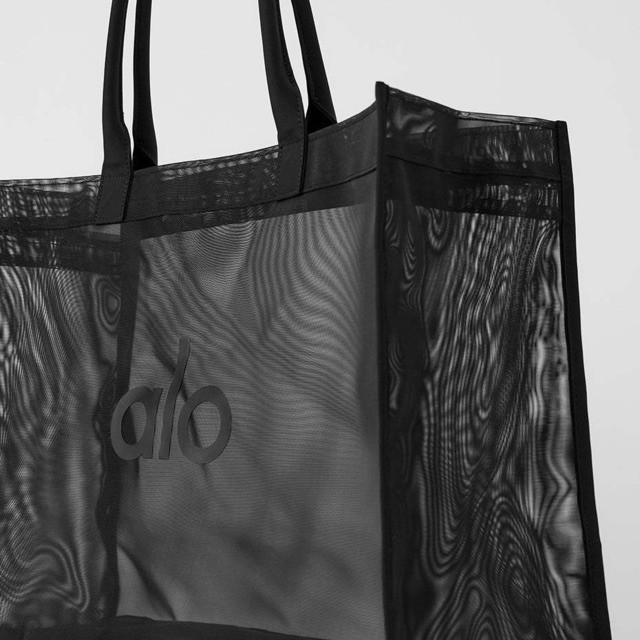 YOGA SHEER TOTE-Black