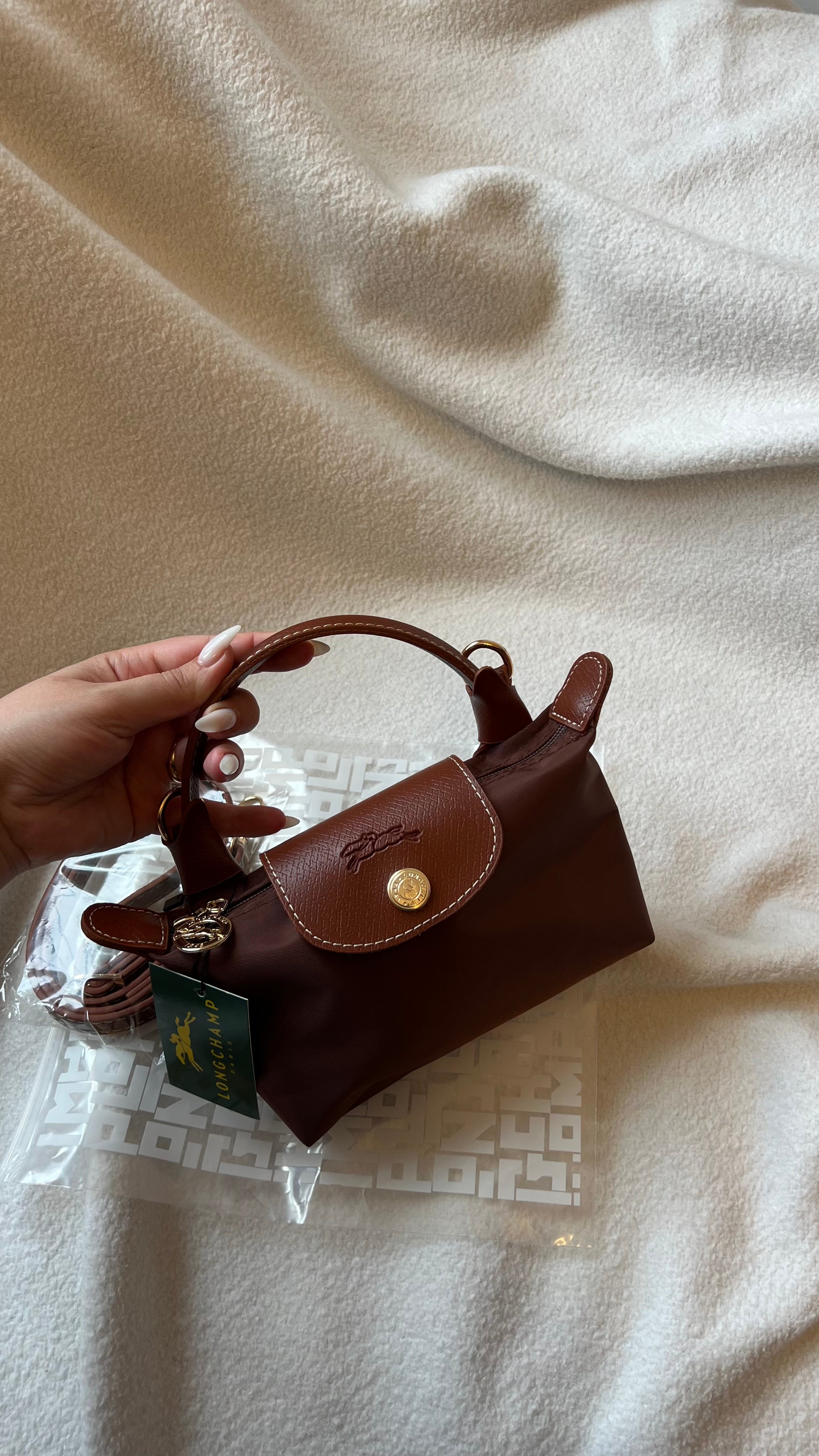 Longchamp Le Pliage Mini Mocha Color