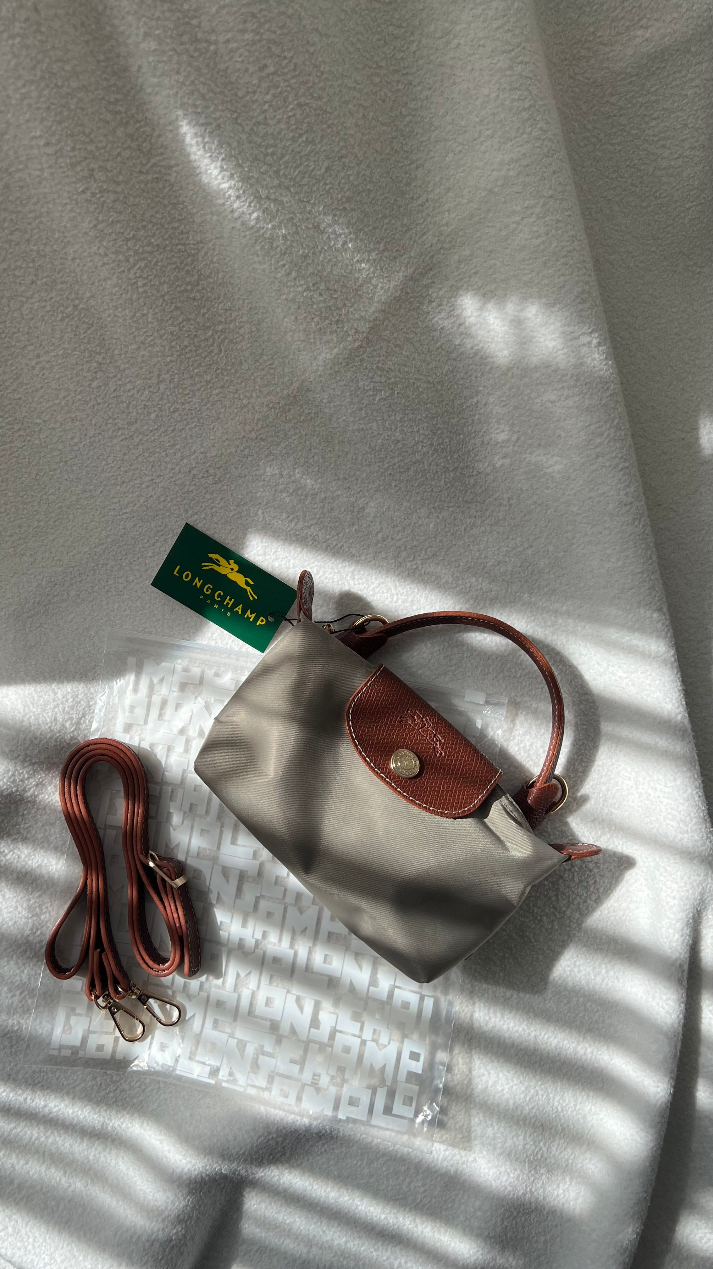 Longchamp Le Pliage Mini- Mint Yeşil