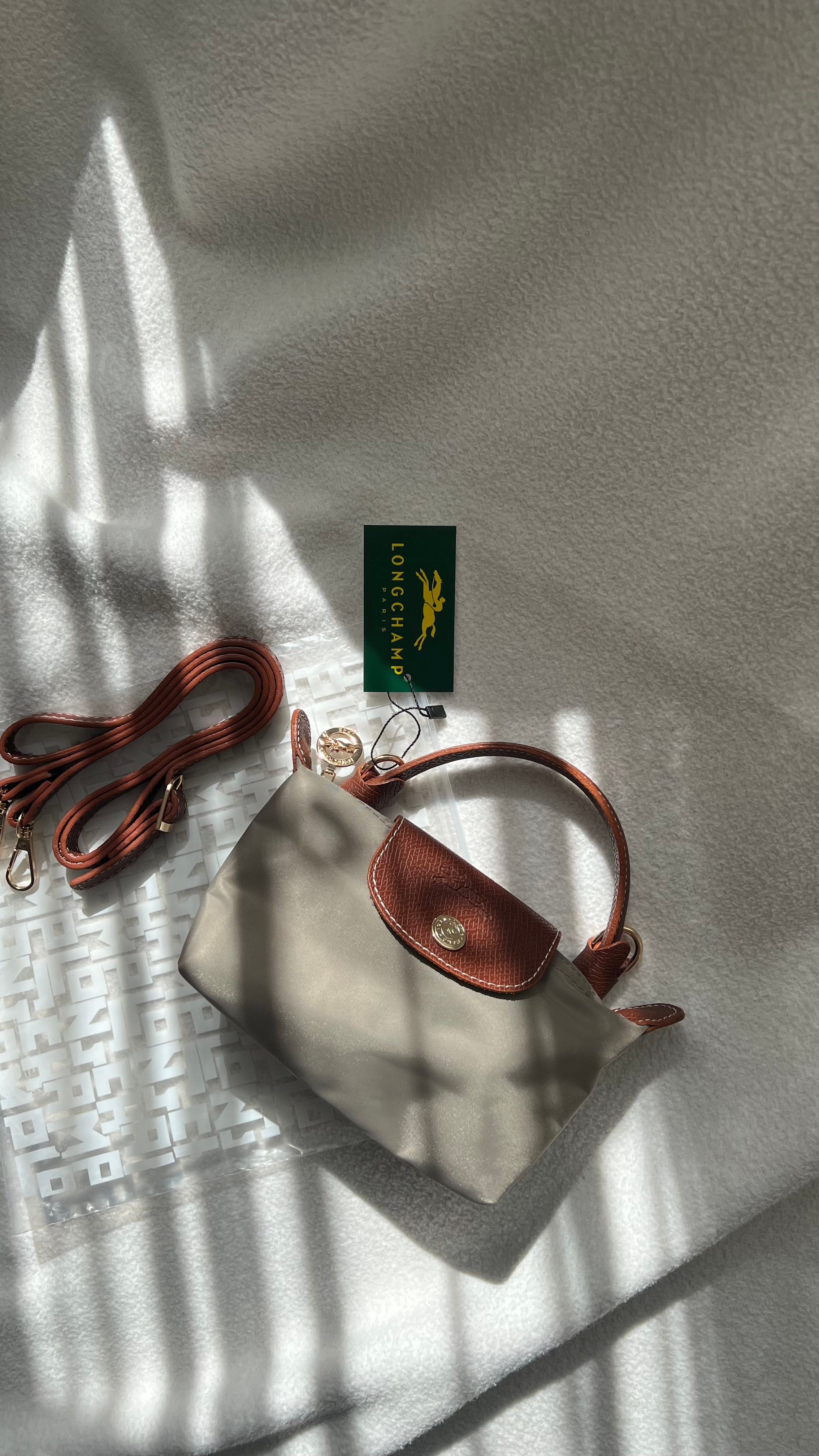 Longchamp Le Pliage Mini- Mint Yeşil