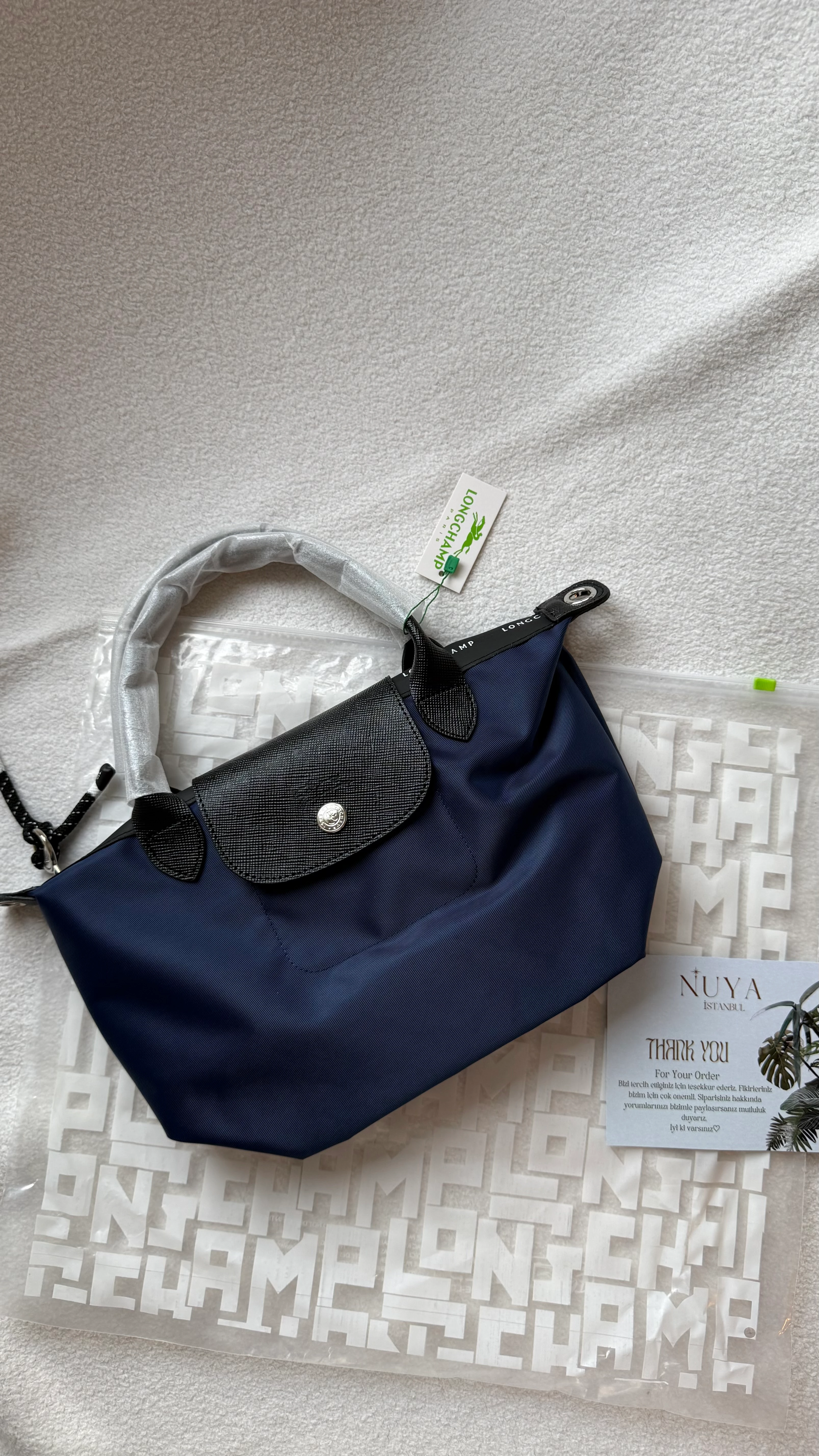 Longchamp Le Pliage Energy S Handbag - LACİVERT
