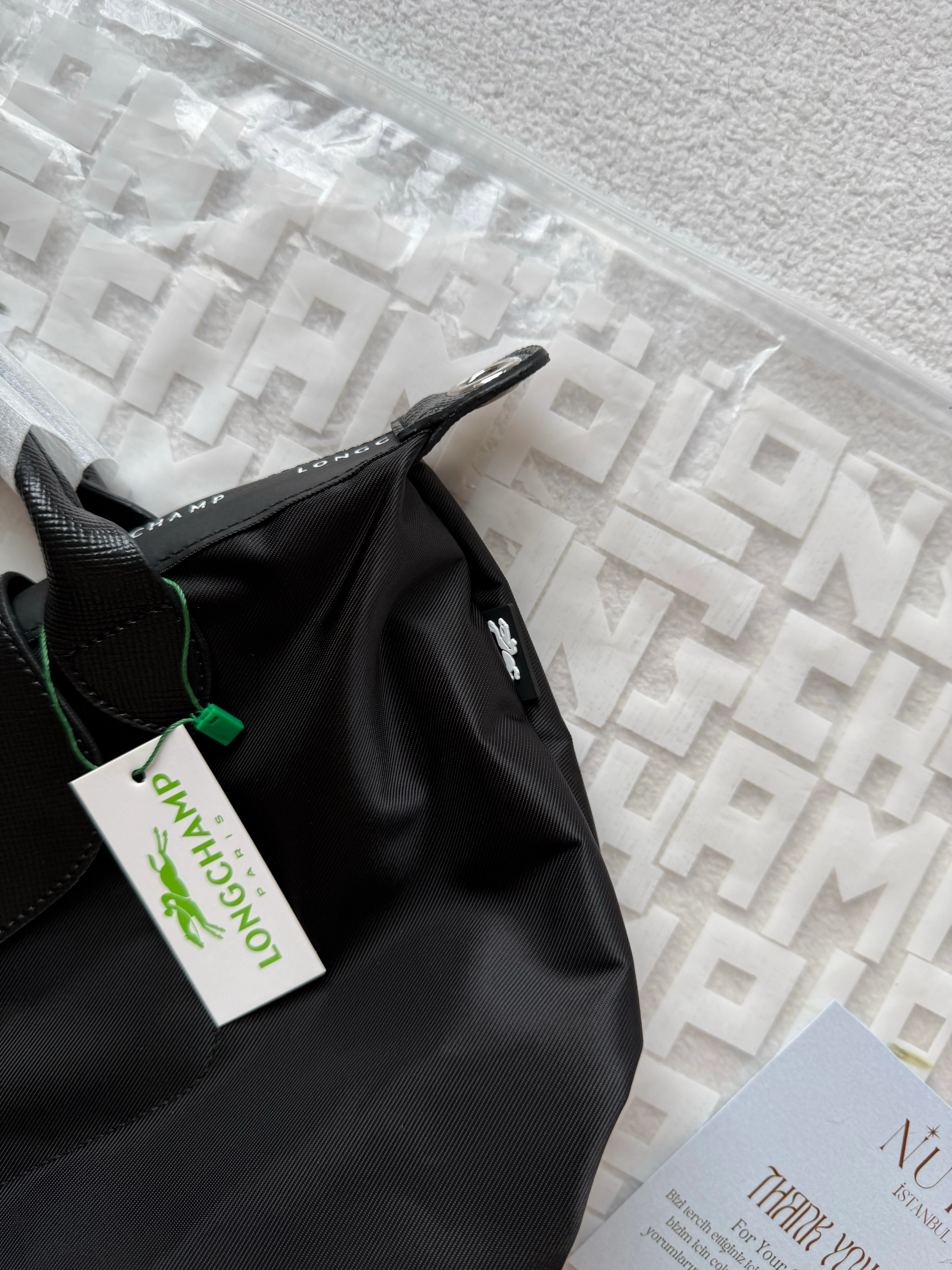 Longchamp Le Pliage Energy S Handbag - SİYAH