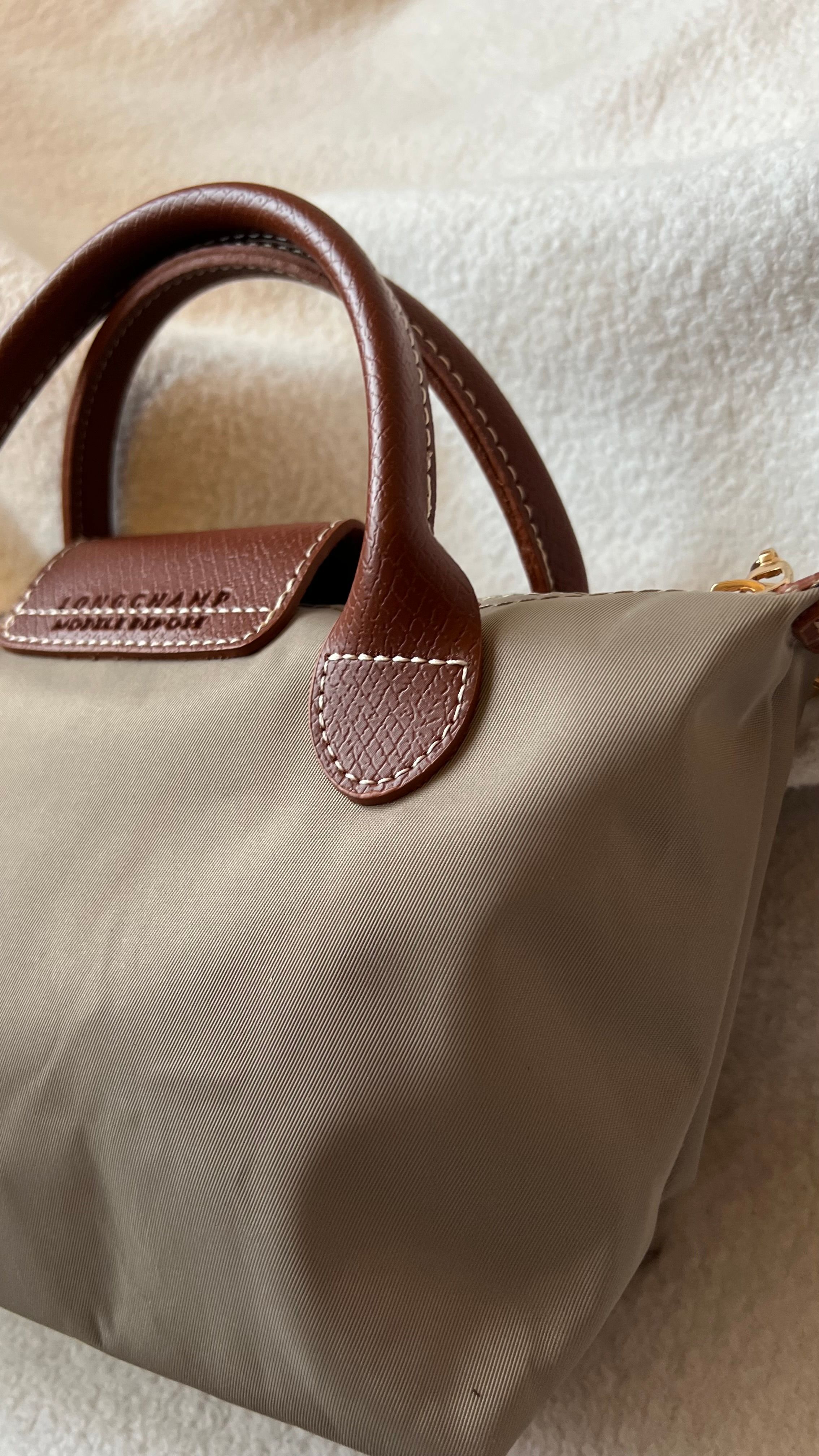 Longchamp La Pliage Mint Yeşili- XSmall Size