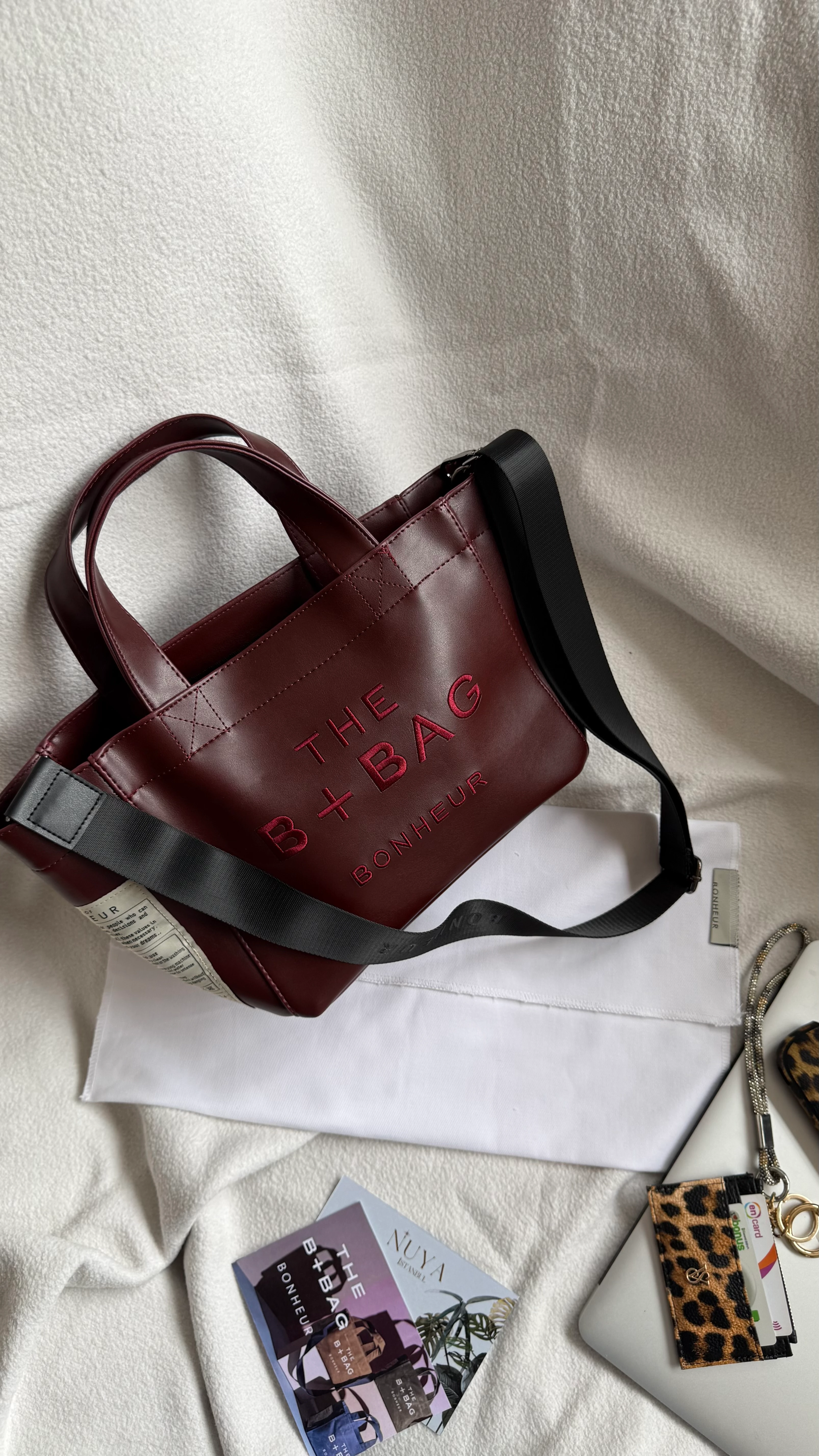 Bonheur VEGAN LEATHER BORDO PHANTOM