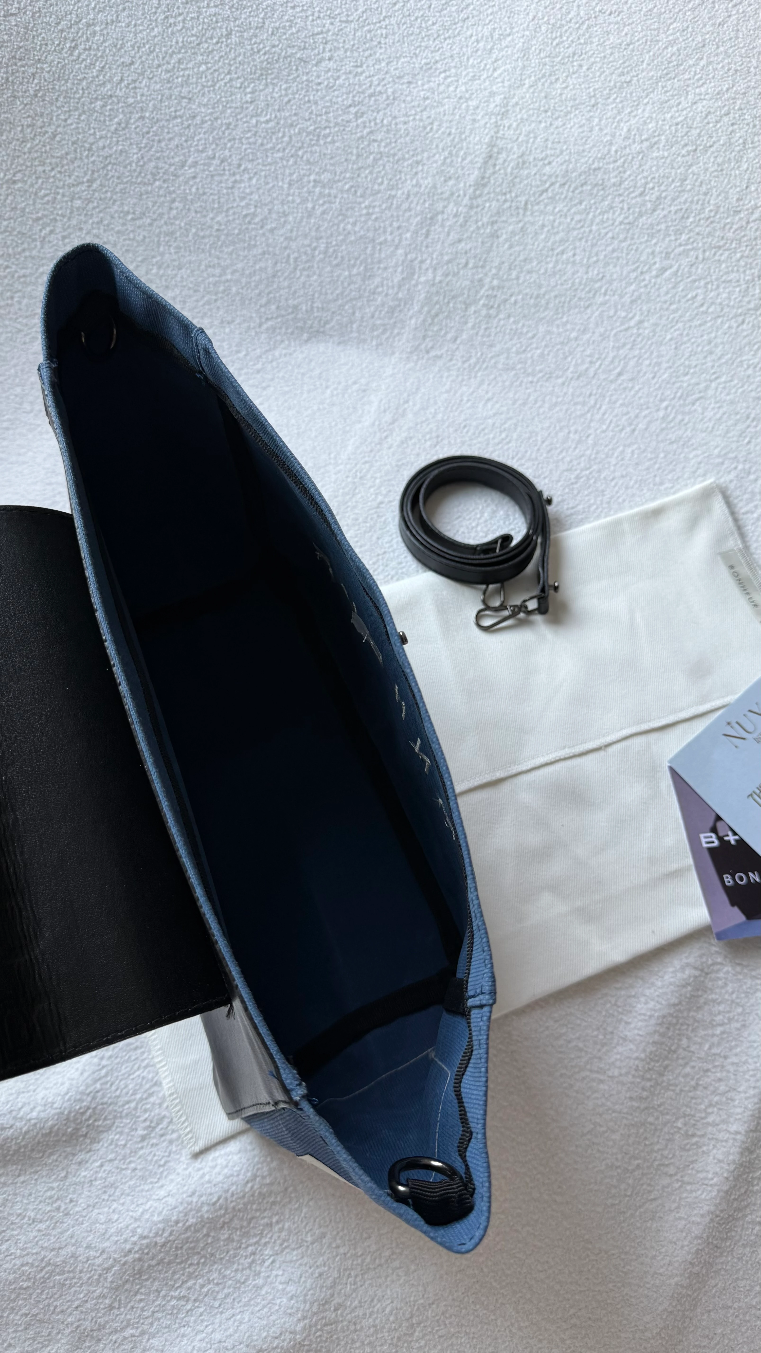 Bonheur Clutch+Bag N°6-PARİSİAN BLUE