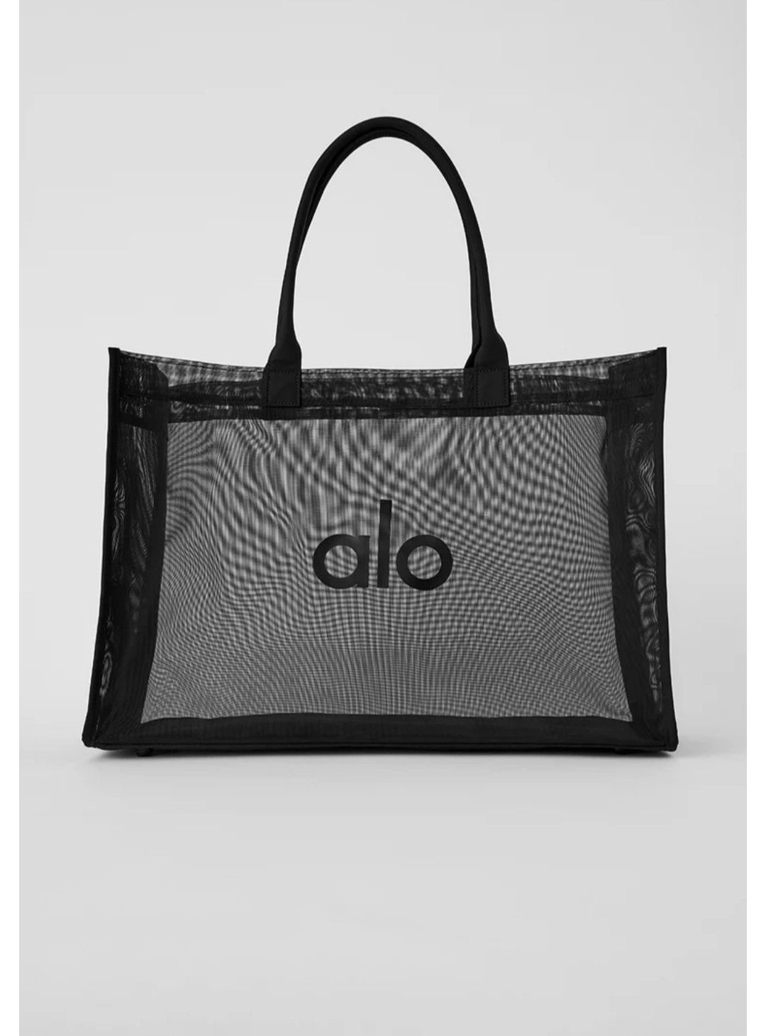 YOGA SHEER TOTE-Black