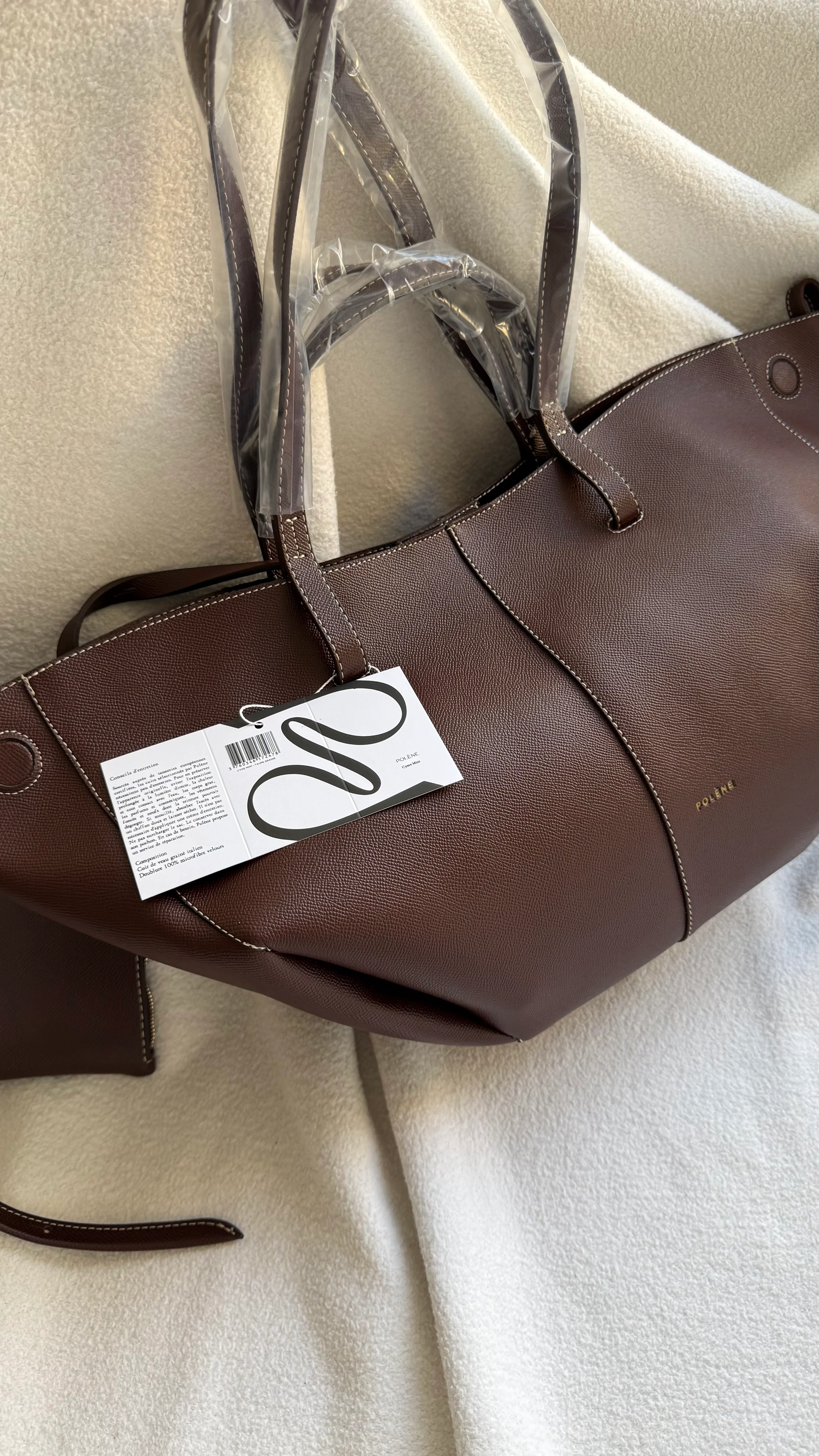 Polene Cyme Edition-DERİ ACI KAHVE