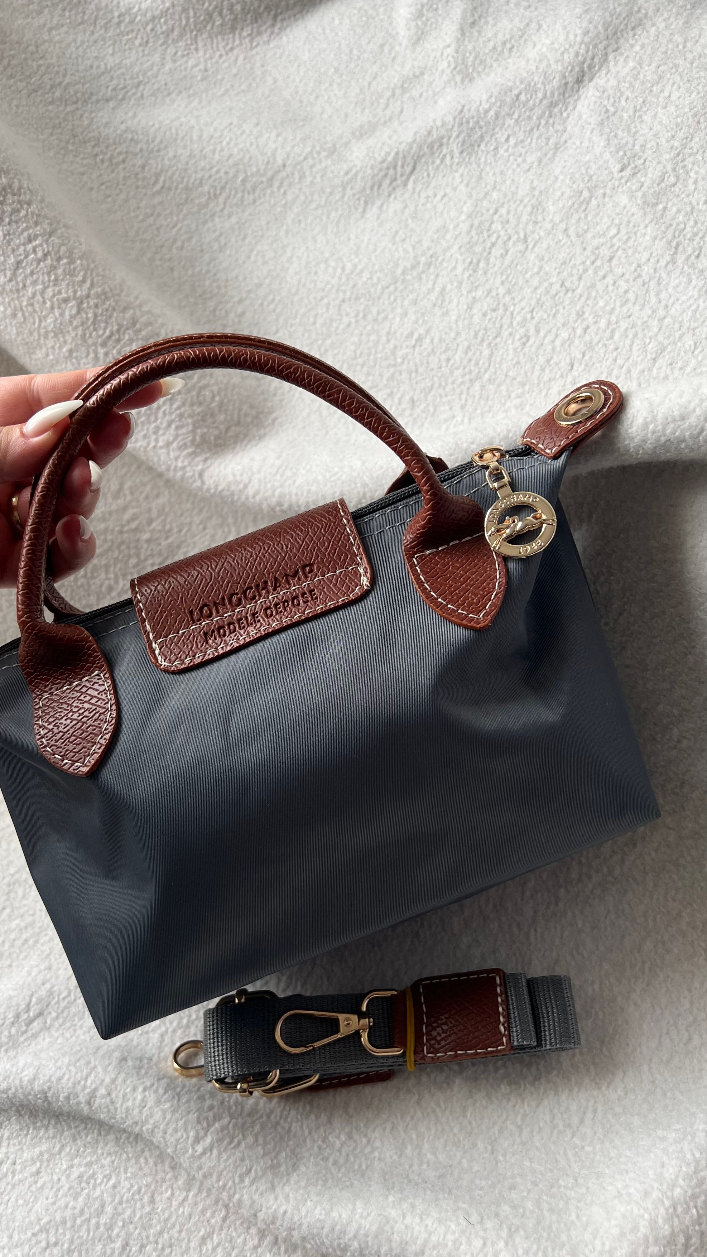 Longchamp La Pliage Gri- XSmall Size