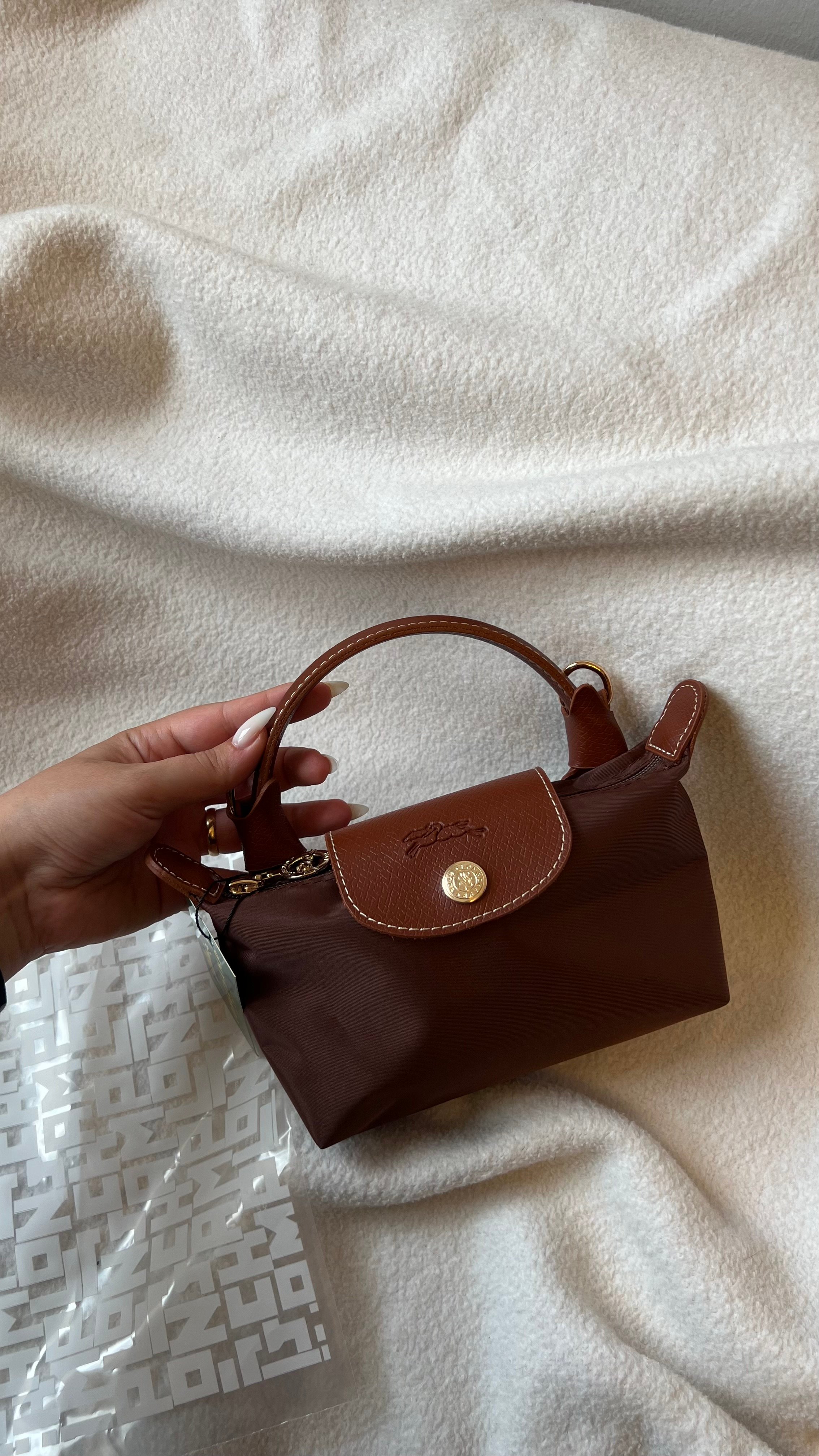 Longchamp Le Pliage Mini Mocha Color